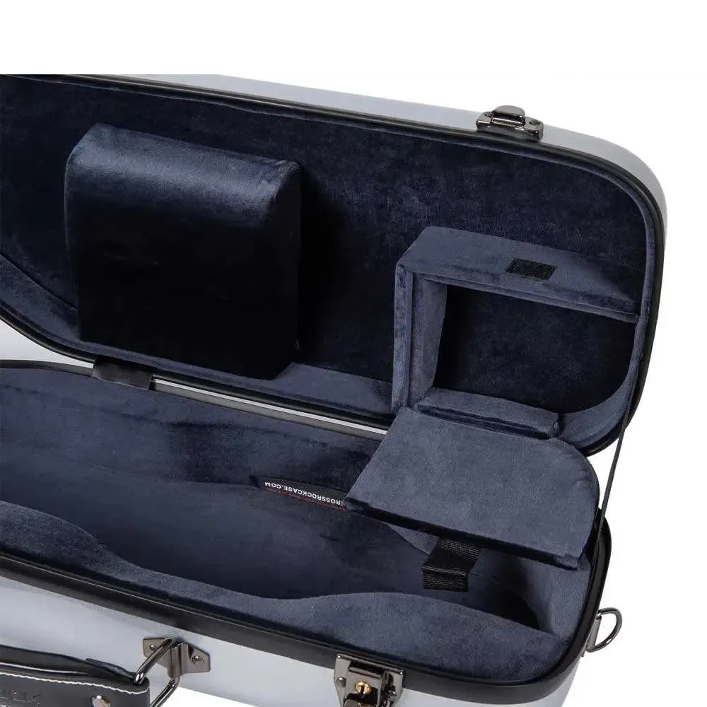 Crossrock CRF1020TR-SL Fiberglass Trumpet Case w/ TSA Lock - Silver - Image 5