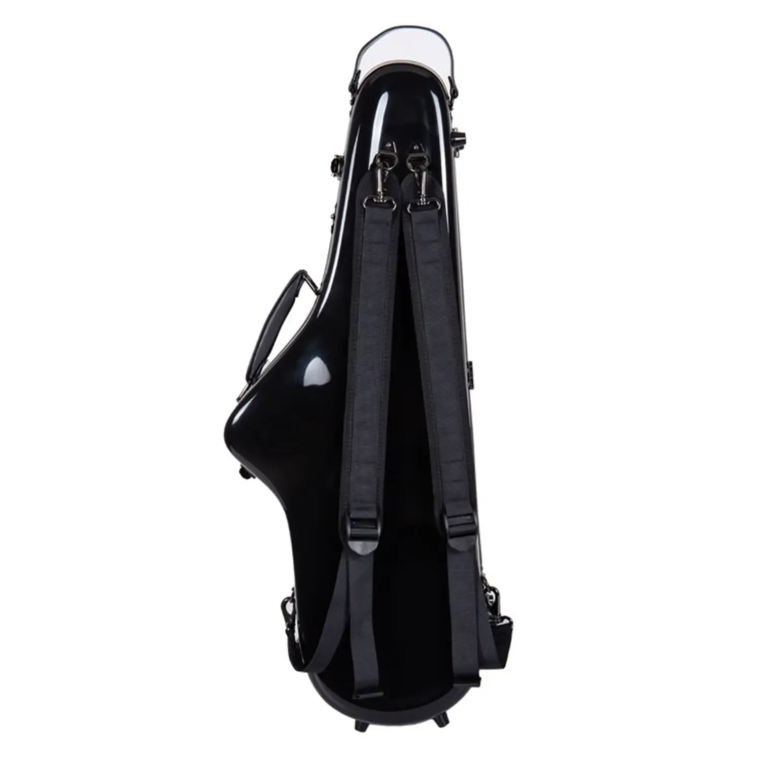 Crossrock CRF1020TS Fiberglass Tenor Saxophone Case - Black - Image 3