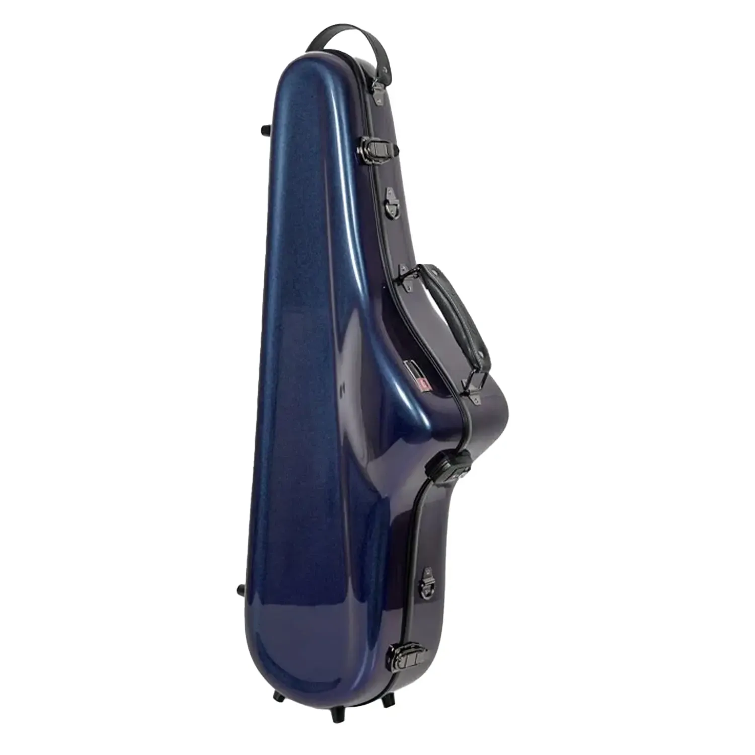 Crossrock CRF1020TS Fiberglass Tenor Saxophone Case - Illusion-Blue