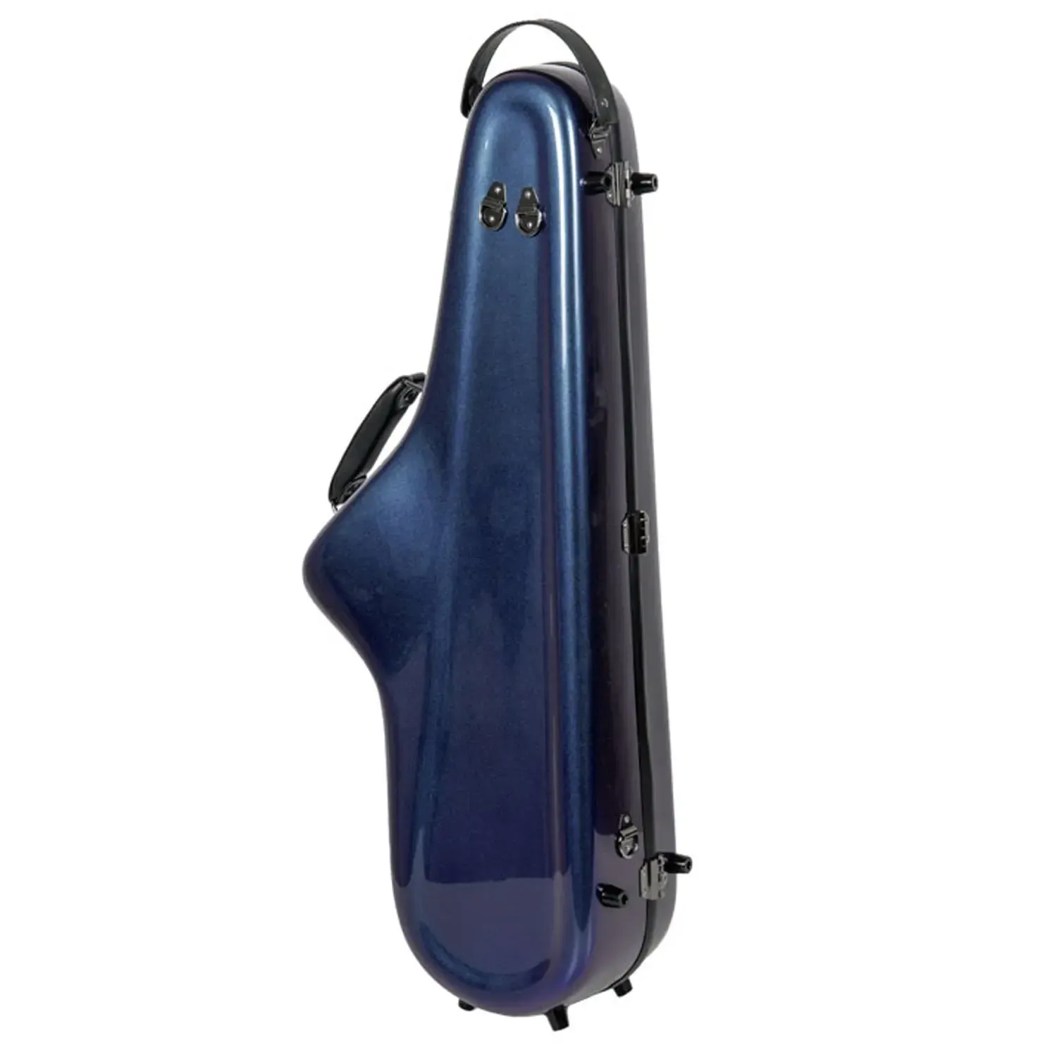 Crossrock CRF1020TS Fiberglass Tenor Saxophone Case - Illusion-Blue - Image 2