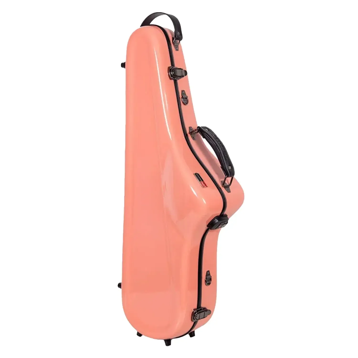 Crossrock CRF1020TS Fiberglass Tenor Saxophone Case - Spanish-Pink