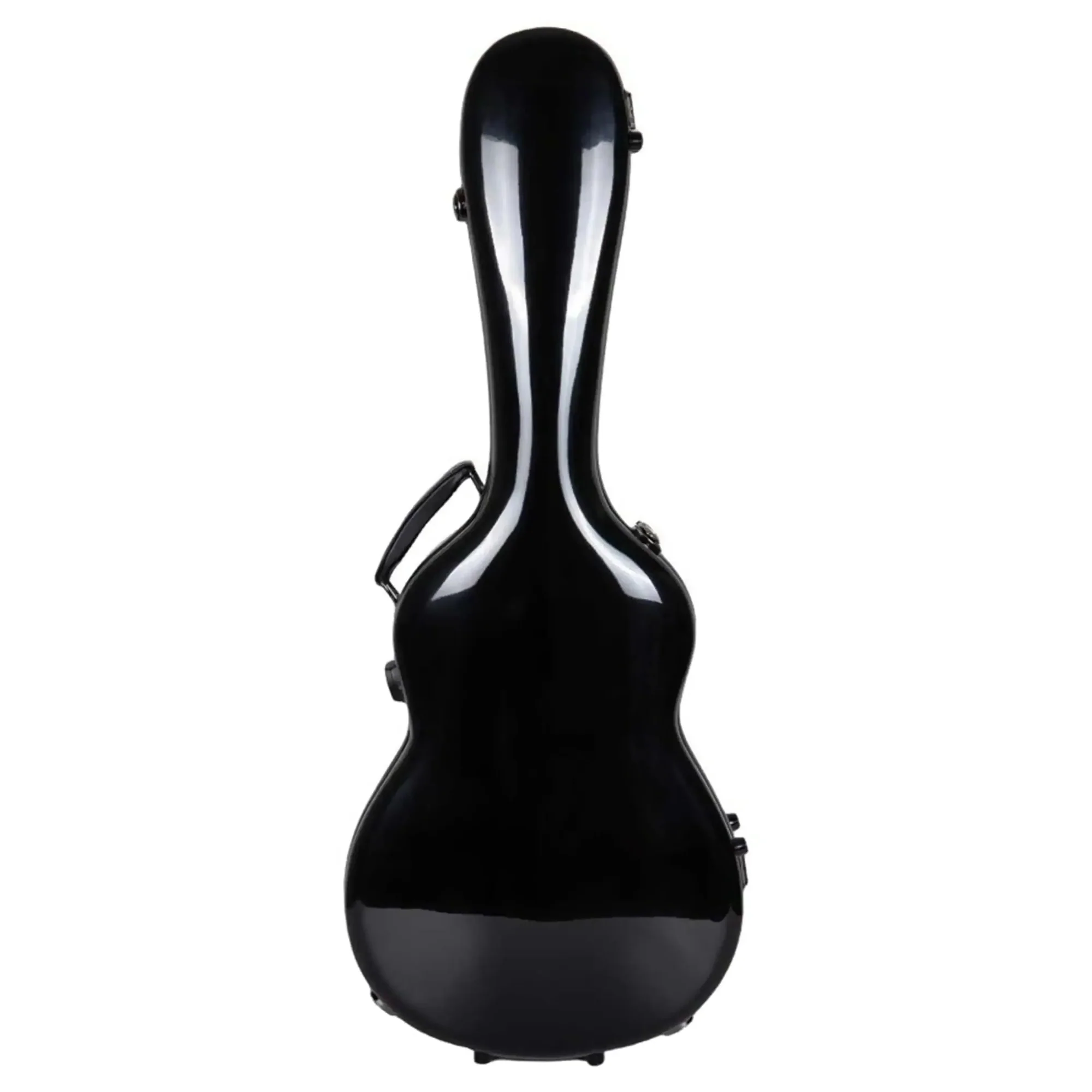 Crossrock CRF2020-00012BK Acoustic Guitar Fiberglass Case for Martin 000 Style - Black
