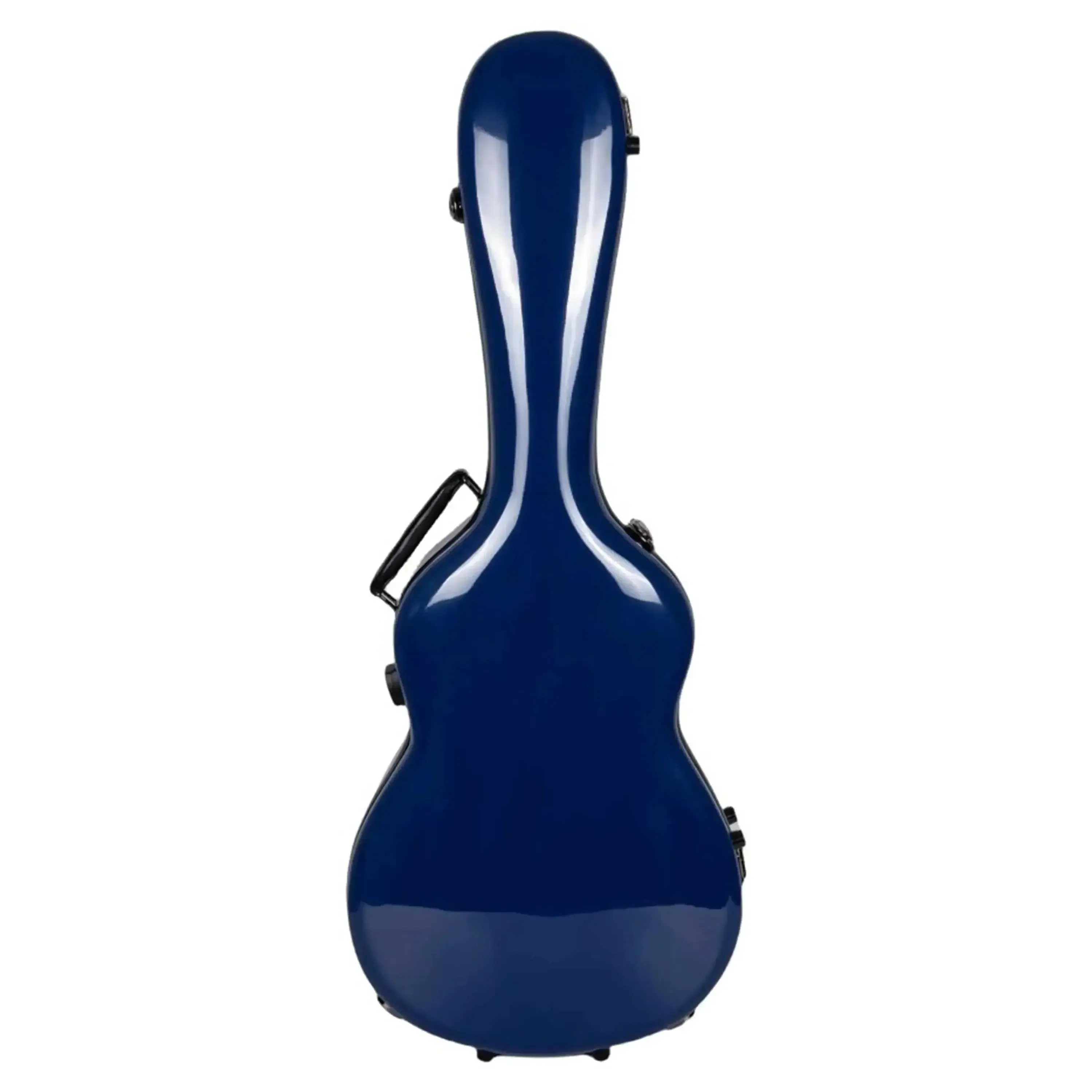 Crossrock CRF2020-00012NVBL Acoustic Guitar Fiberglass Case for Martin 000 Style - Navy Blue
