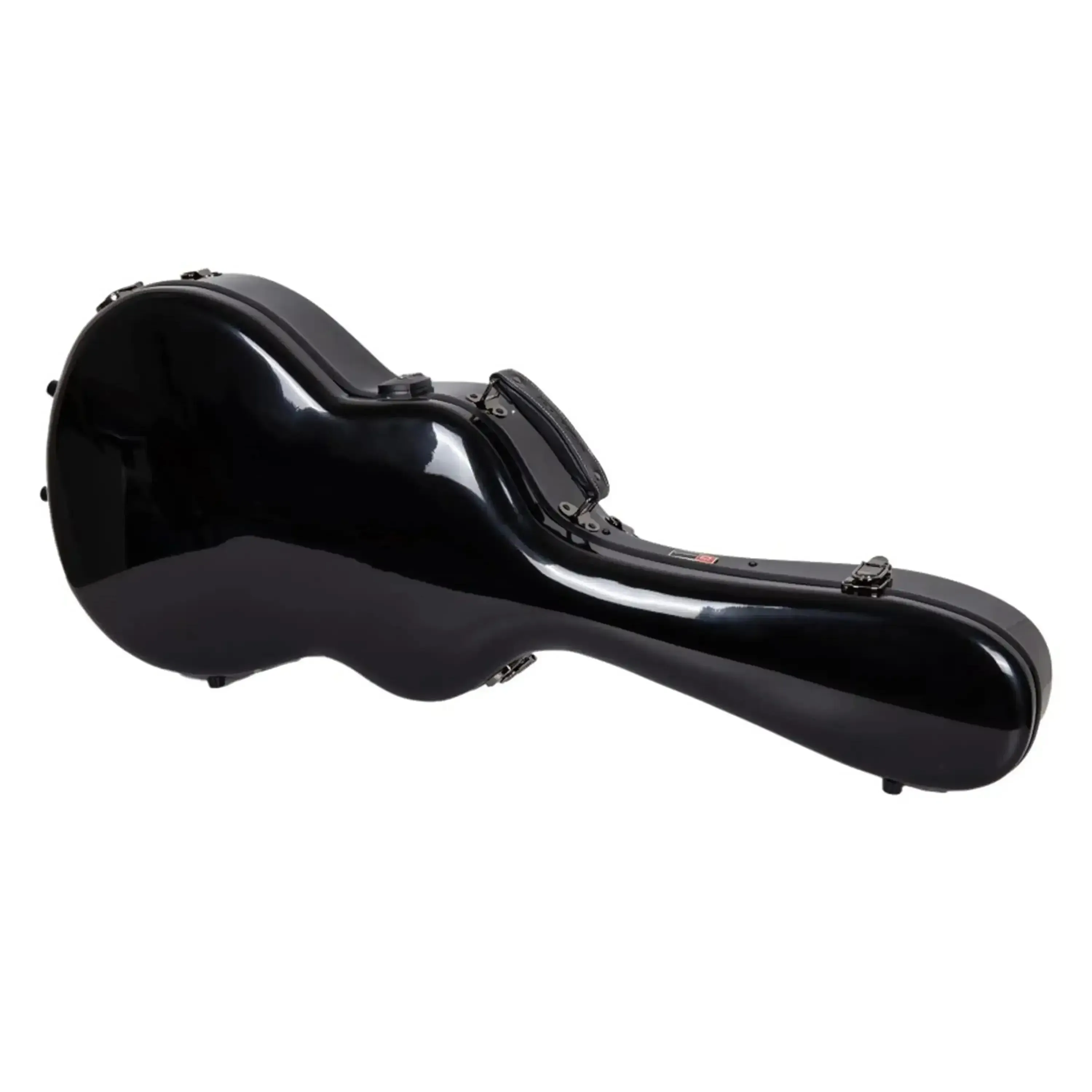 Crossrock CRF2020-0012BK Acoustic Guitar Fiberglass Case for 00 Style - Black