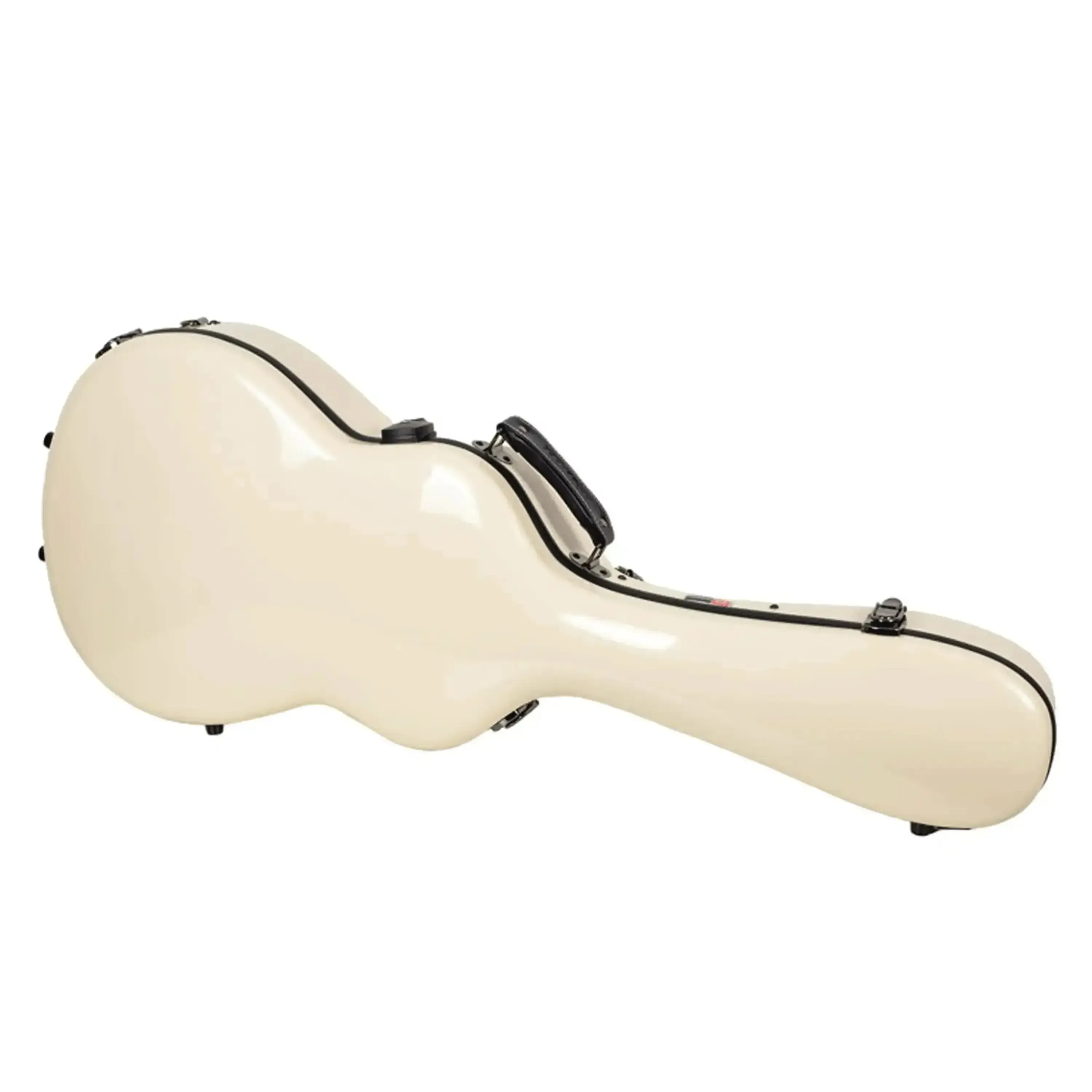 Crossrock CRF2020-0012IV Acoustic Guitar Fiberglass Case for 00 Style - Ivory