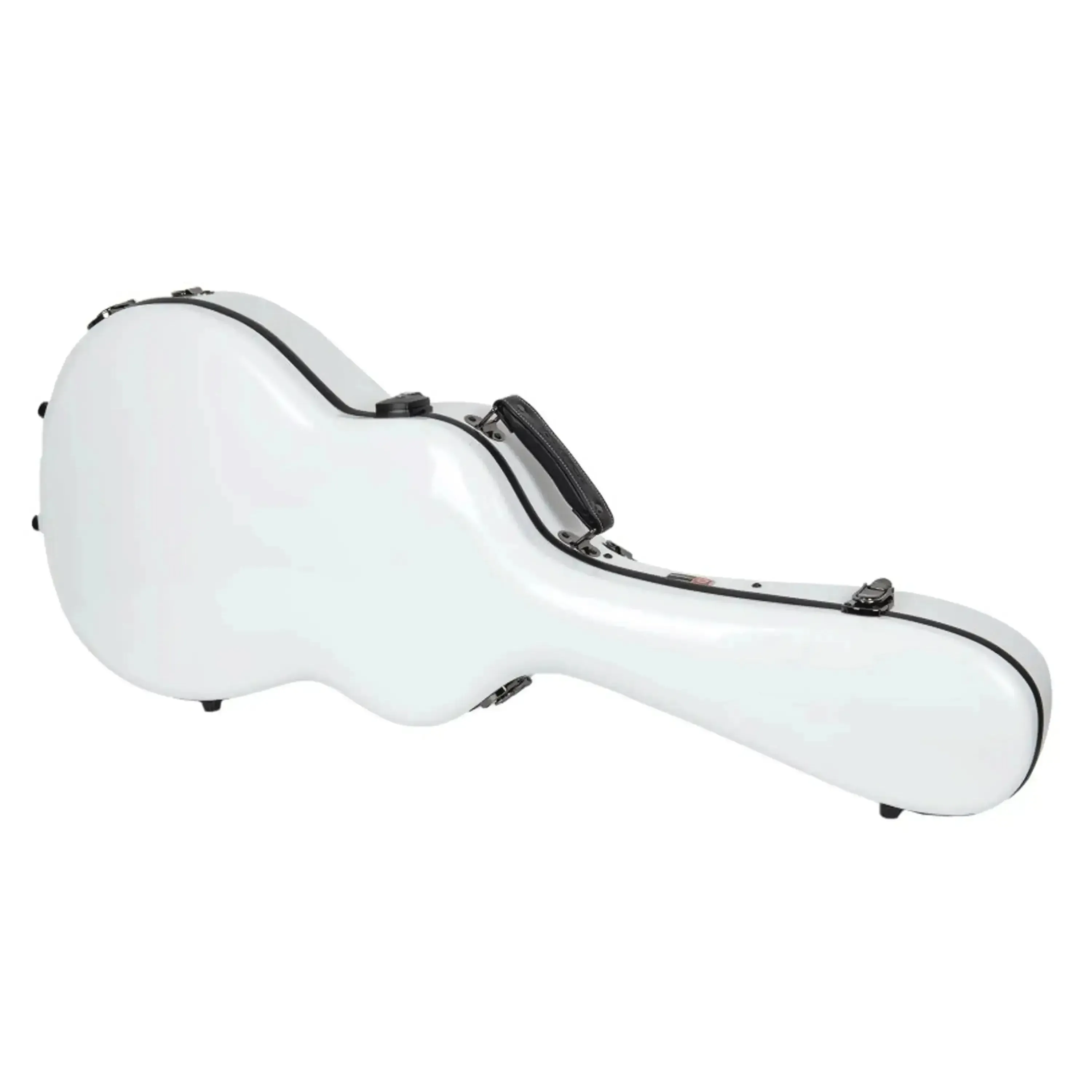 Crossrock CRF2020-0012WH Acoustic Guitar Fiberglass Case for 00 Style - White