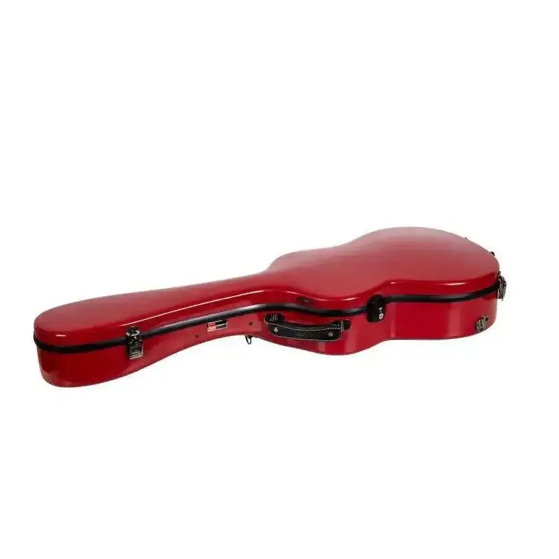 Crossrock CRF2020CTRD Torres Classical Fiberglass 3/4 Guitar Case - Red - Image 4