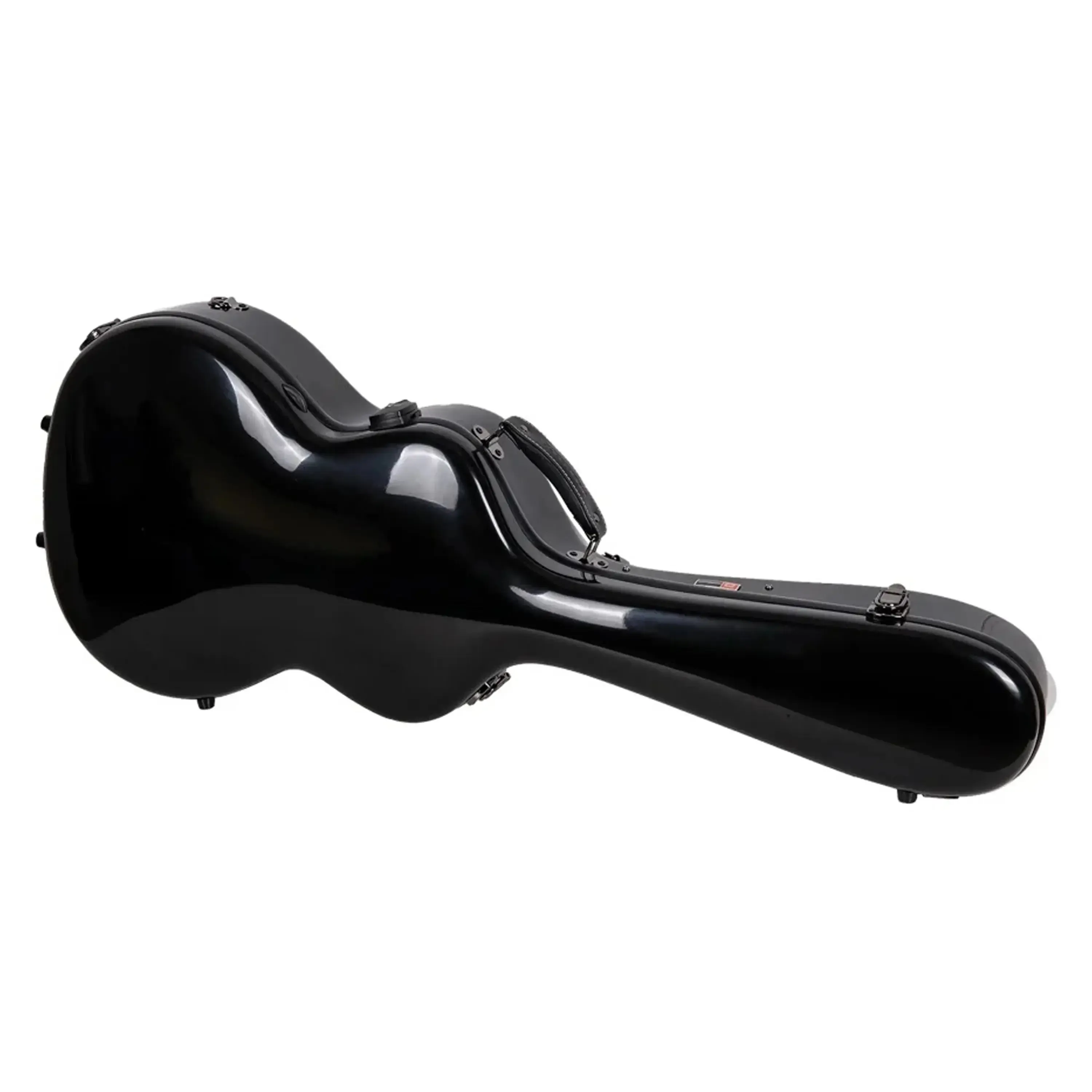 Crossrock CRF2020DB Fiberglass Dobro Guitar Case - Black