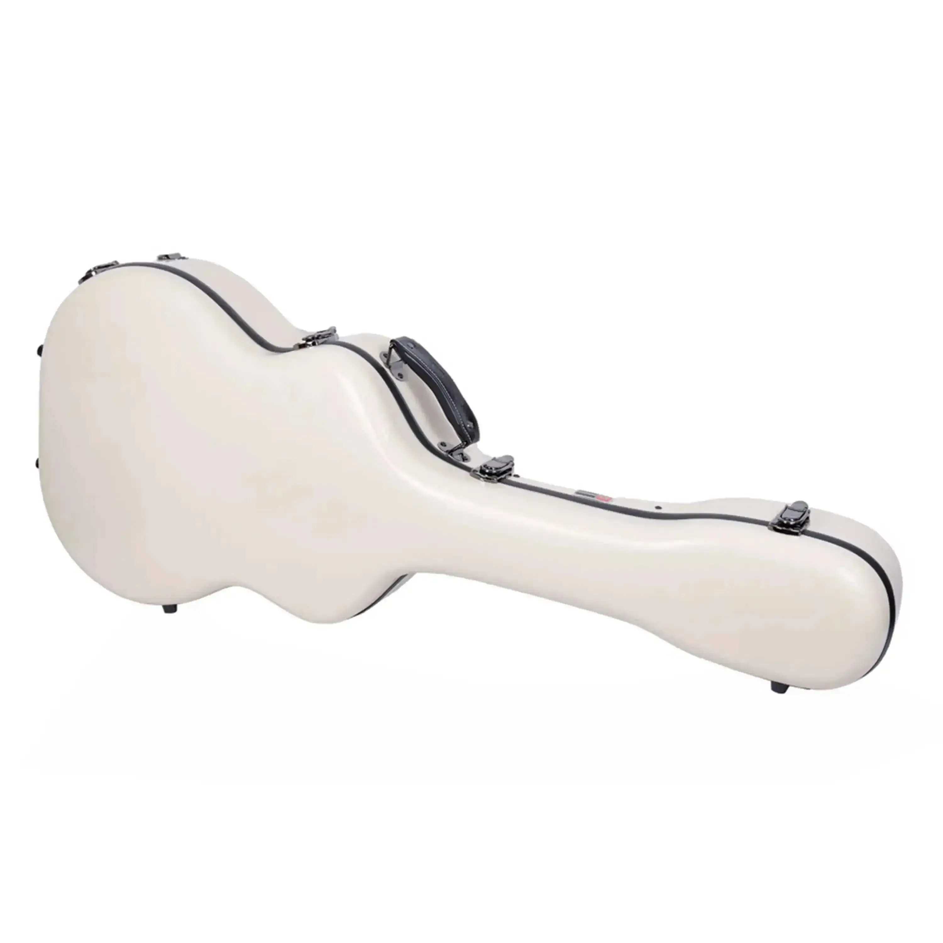 Crossrock CRF2020GAIV Acoustic Guitar Fiberglass Case for Martin Grand Performance - Ivory
