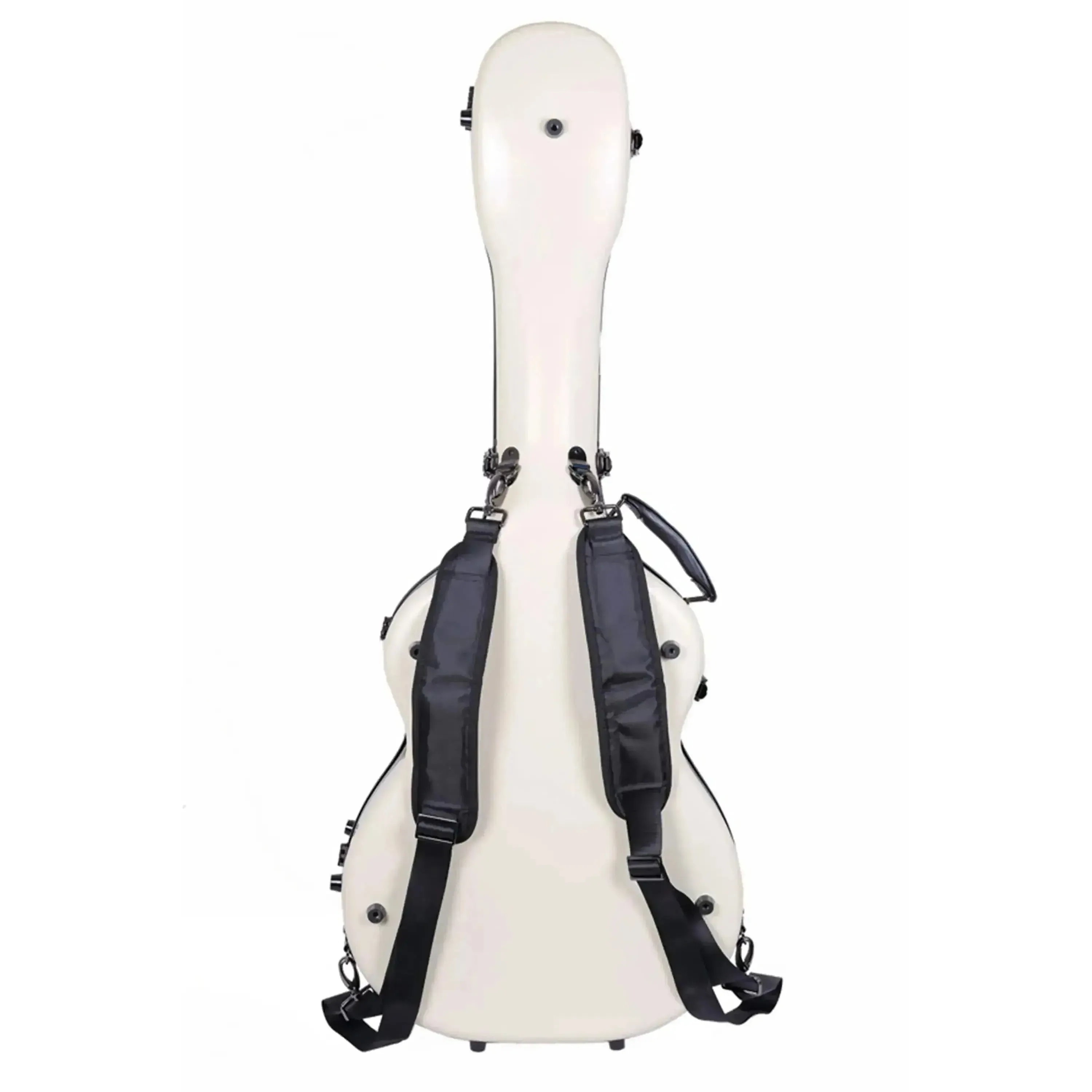Crossrock CRF2020GAIV Acoustic Guitar Fiberglass Case for Martin Grand Performance - Ivory - Image 2