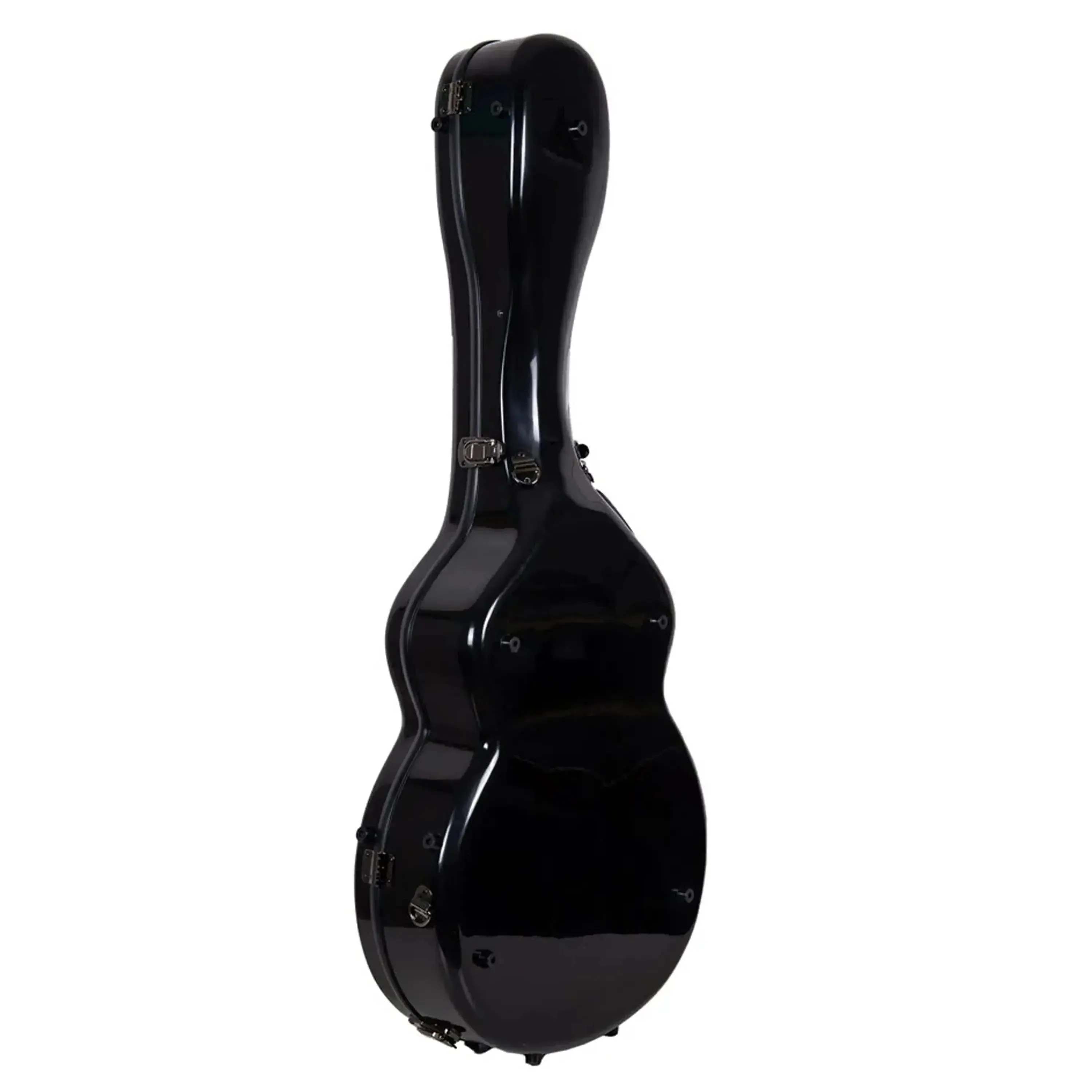 Crossrock CRF2020JA17 Fiberglass L-5 Archtop Guitar Case - Black - Image 2