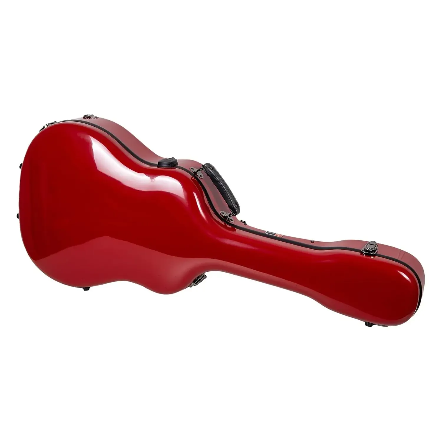 Crossrock CRF2020JA17 Fiberglass L-5 Archtop Guitar Case - Red