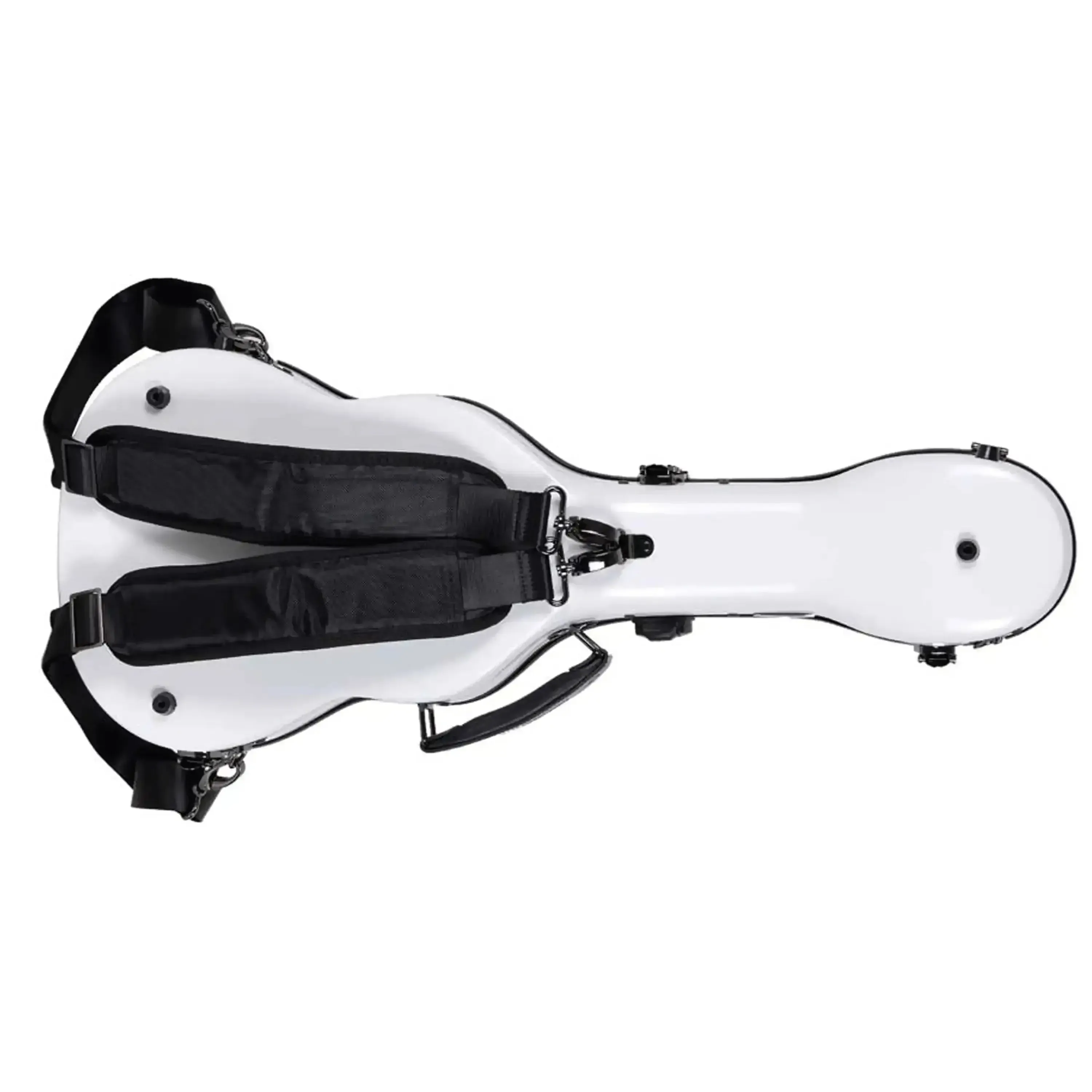 Crossrock CRF2020TU Fiberglass Tenor Ukulele Case - White - Image 3