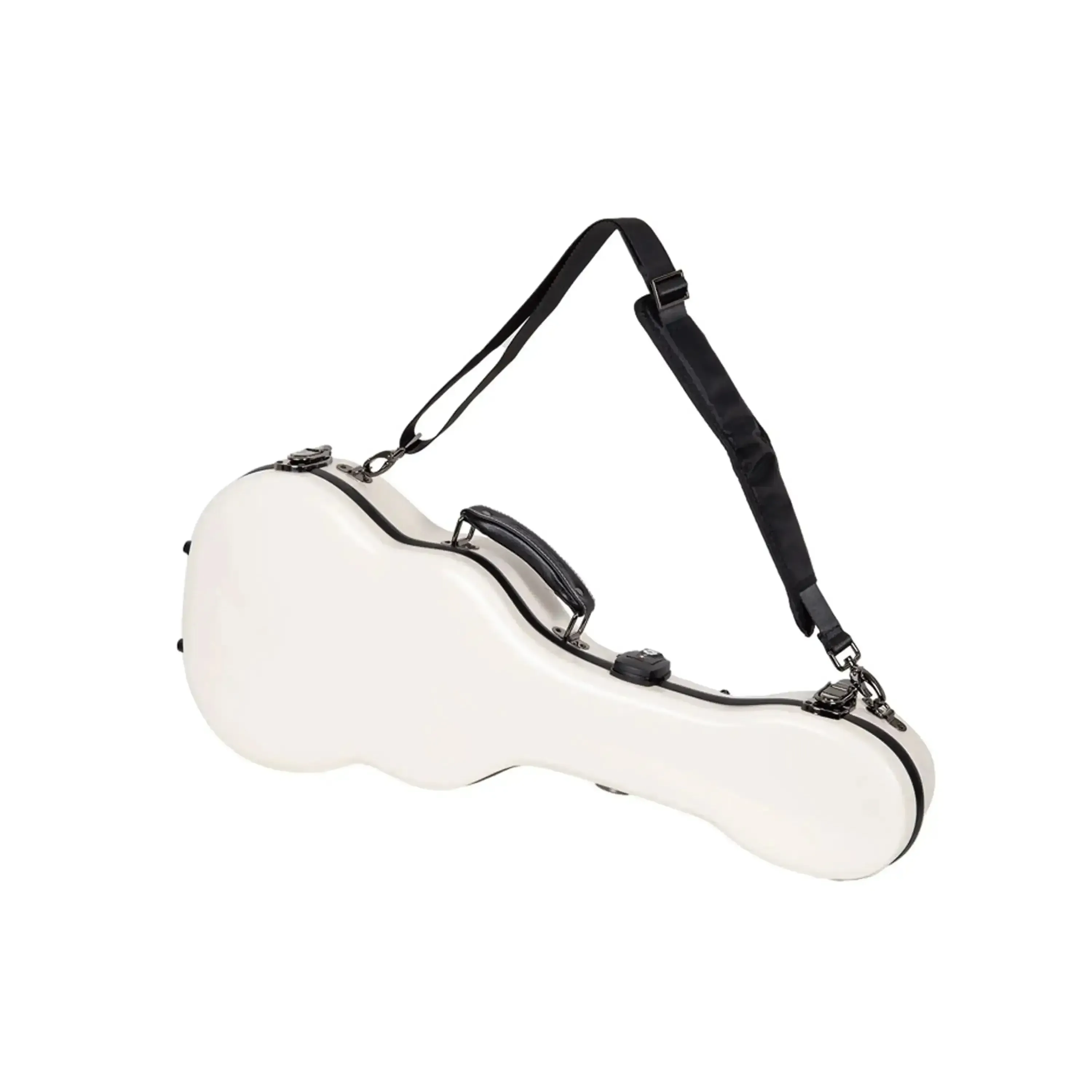Crossrock CRF2020TU Fiberglass Tenor Ukulele Case - Milk-White