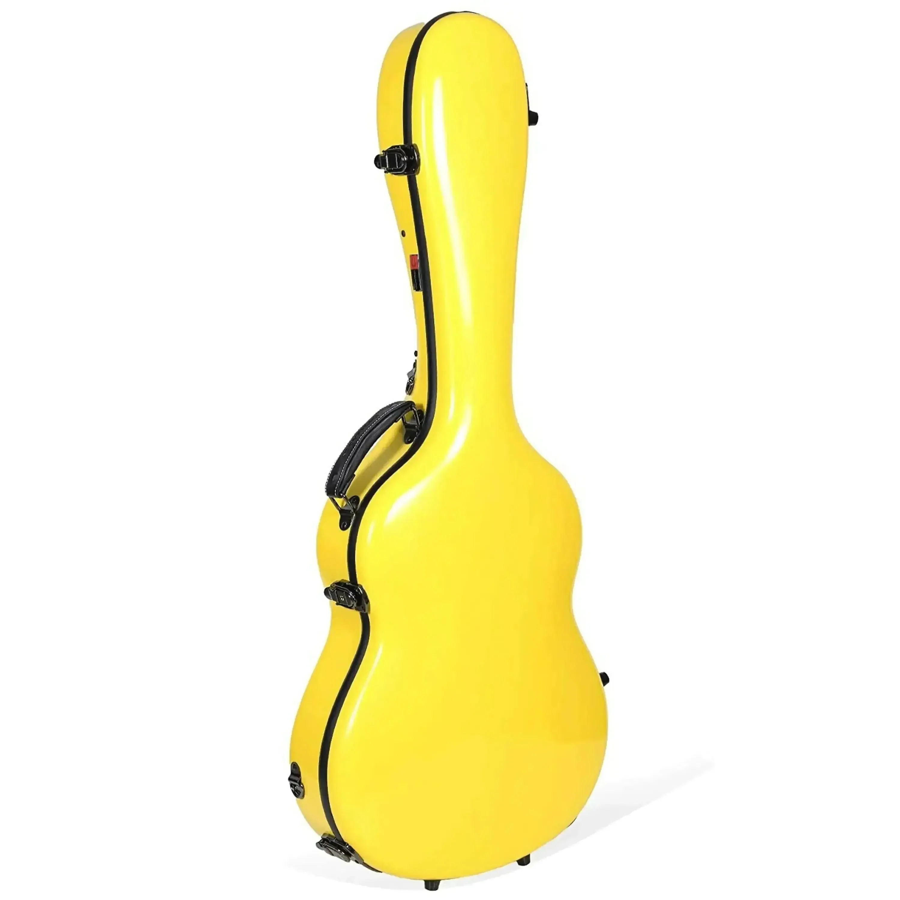 Crossrock CRF2021C Classical Full Size Fiberglass Guitar Case - Yellow