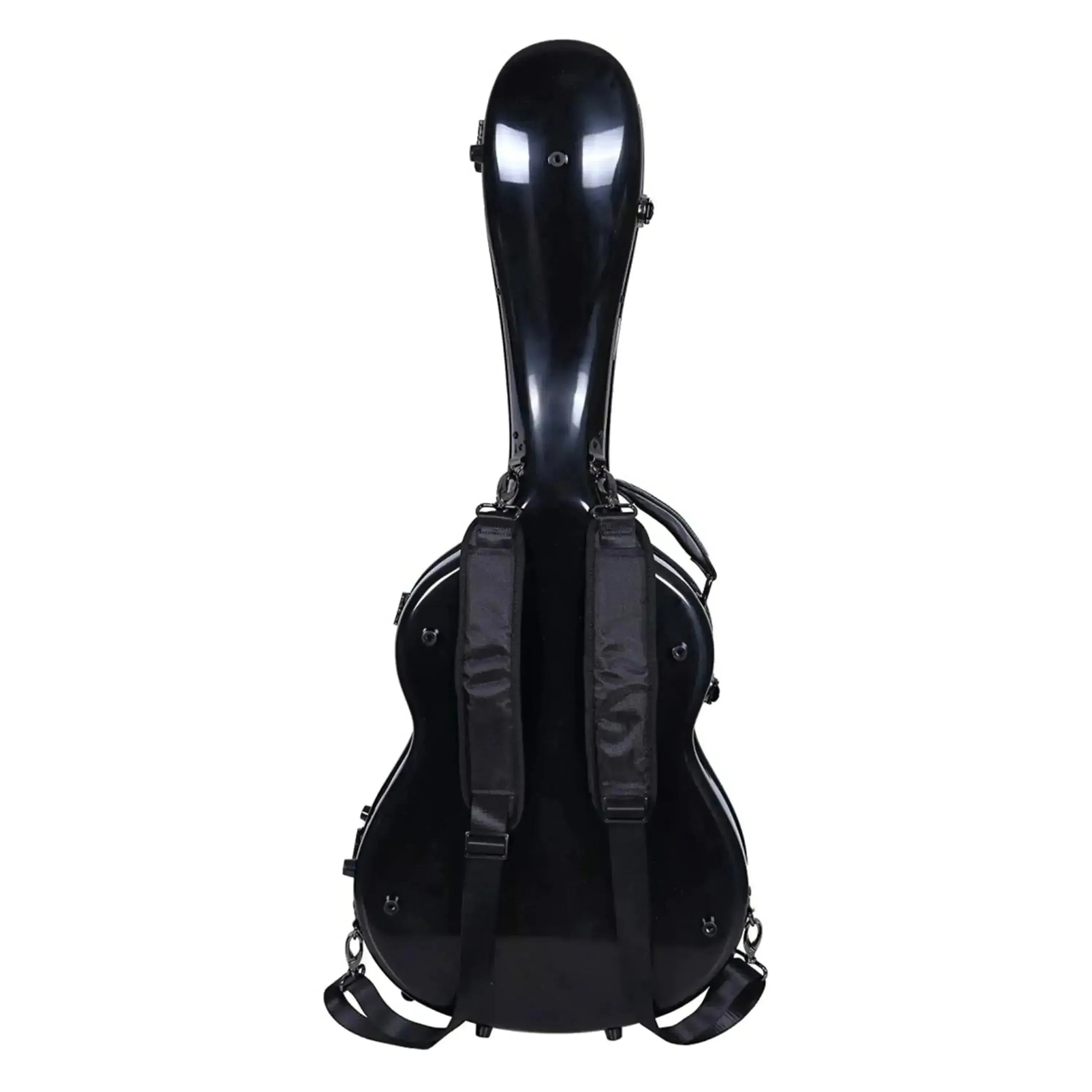 Crossrock CRF2021C Classical Full Size Fiberglass Guitar Case - Black - Image 2