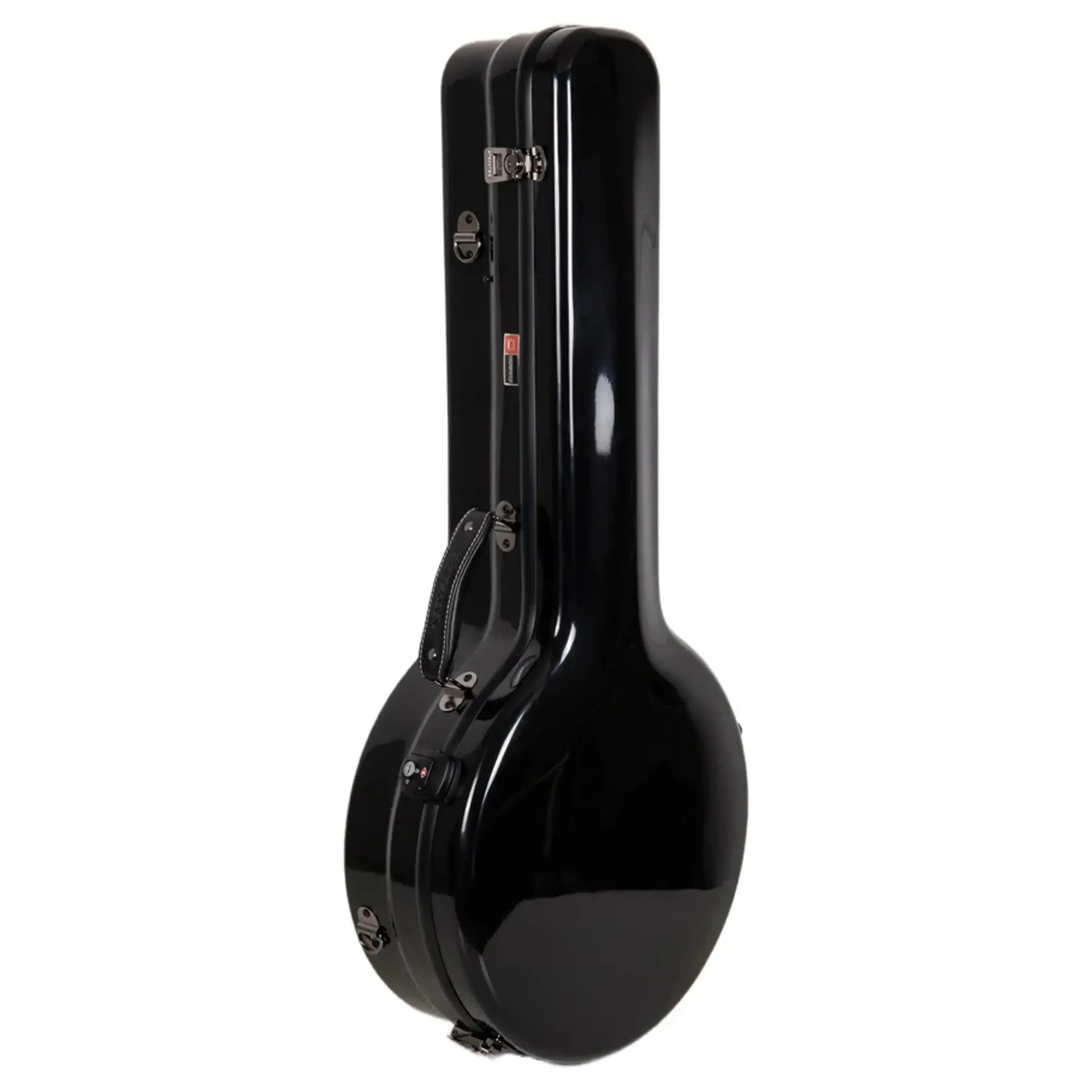 Crossrock CRF2023TBJ Fiberglass Resonator Style Tenor Banjo Case - Black