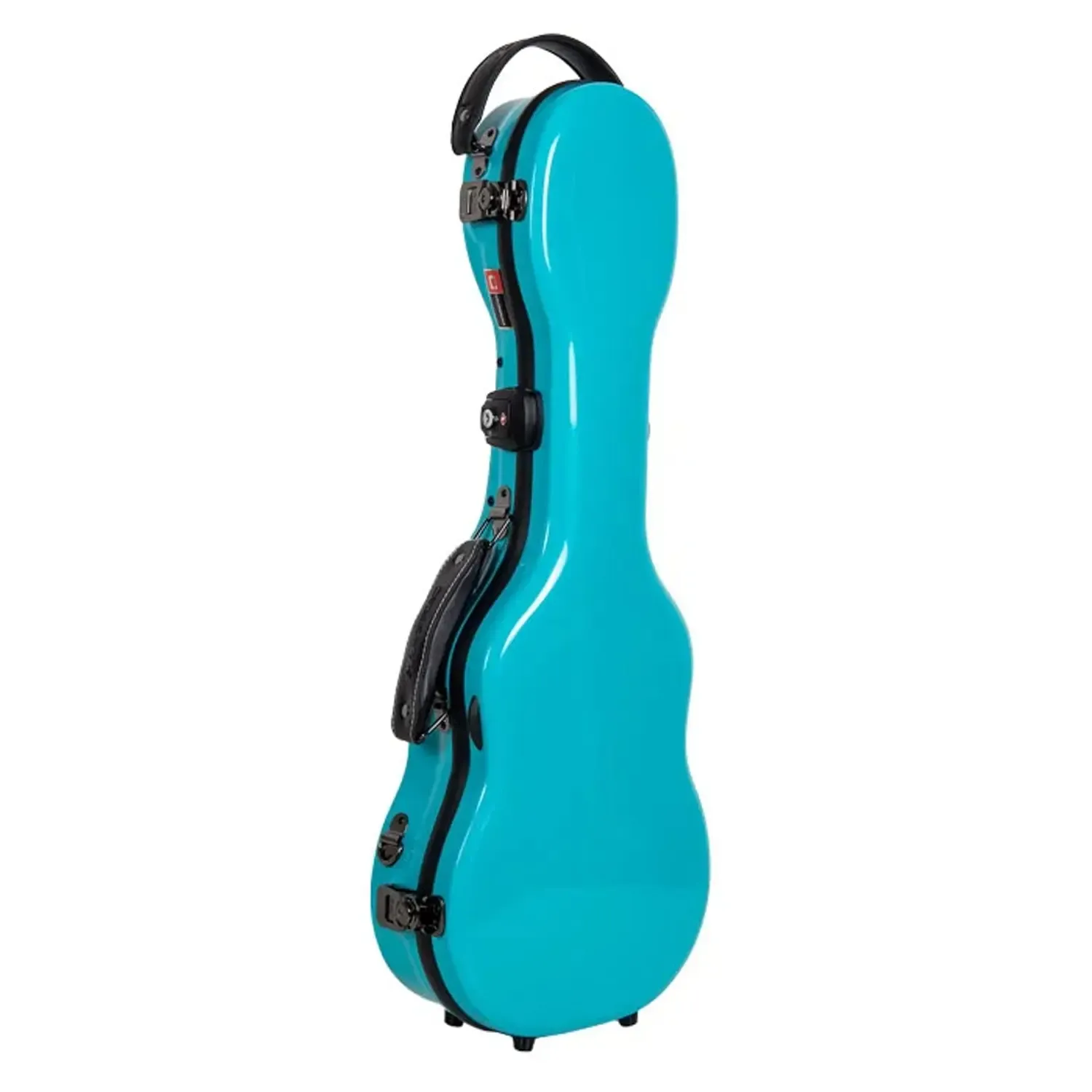 Crossrock CRF2030CU Fiberglass Concert Ukulele Case - Mint-Blue