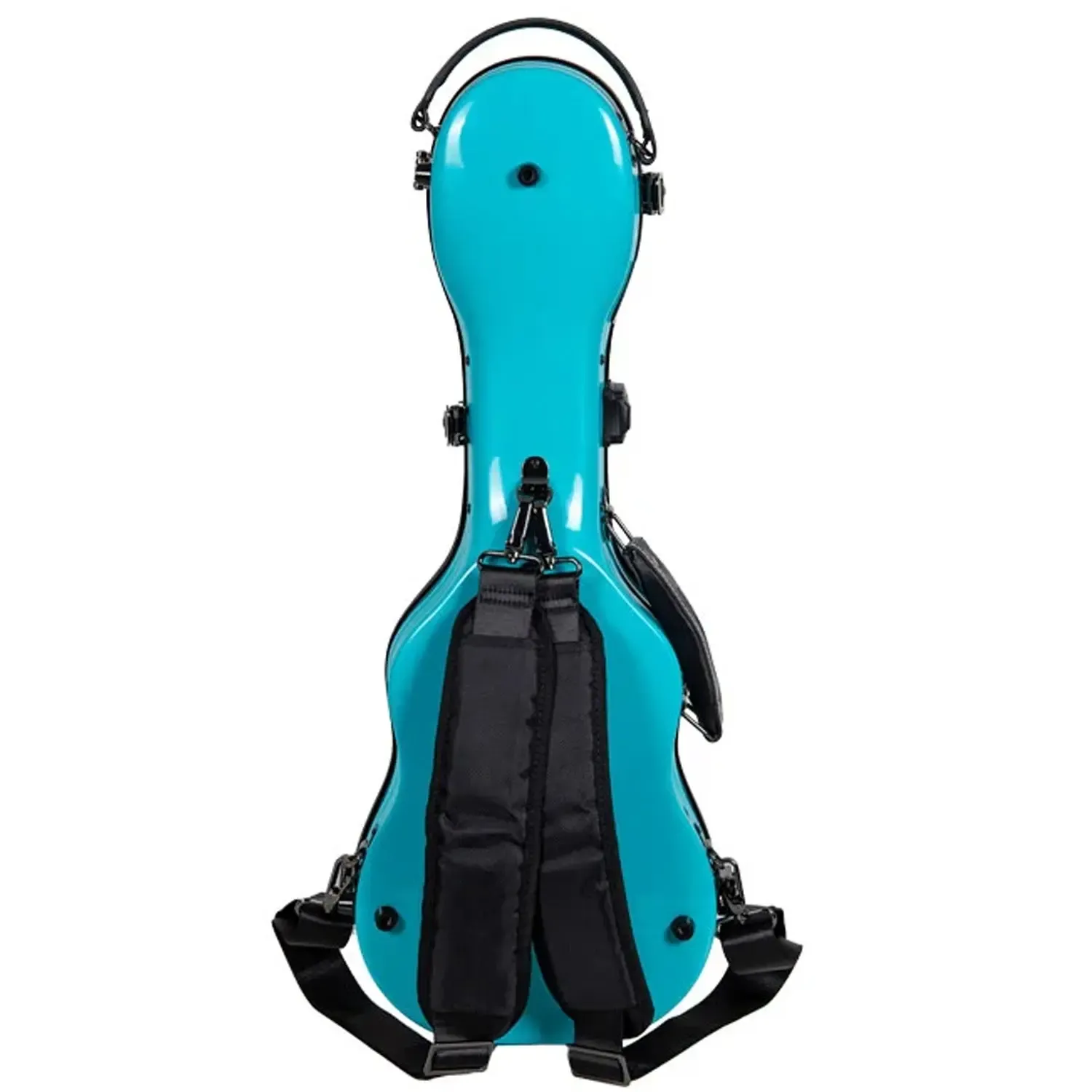 Crossrock CRF2030CU Fiberglass Concert Ukulele Case - Mint-Blue - Image 2