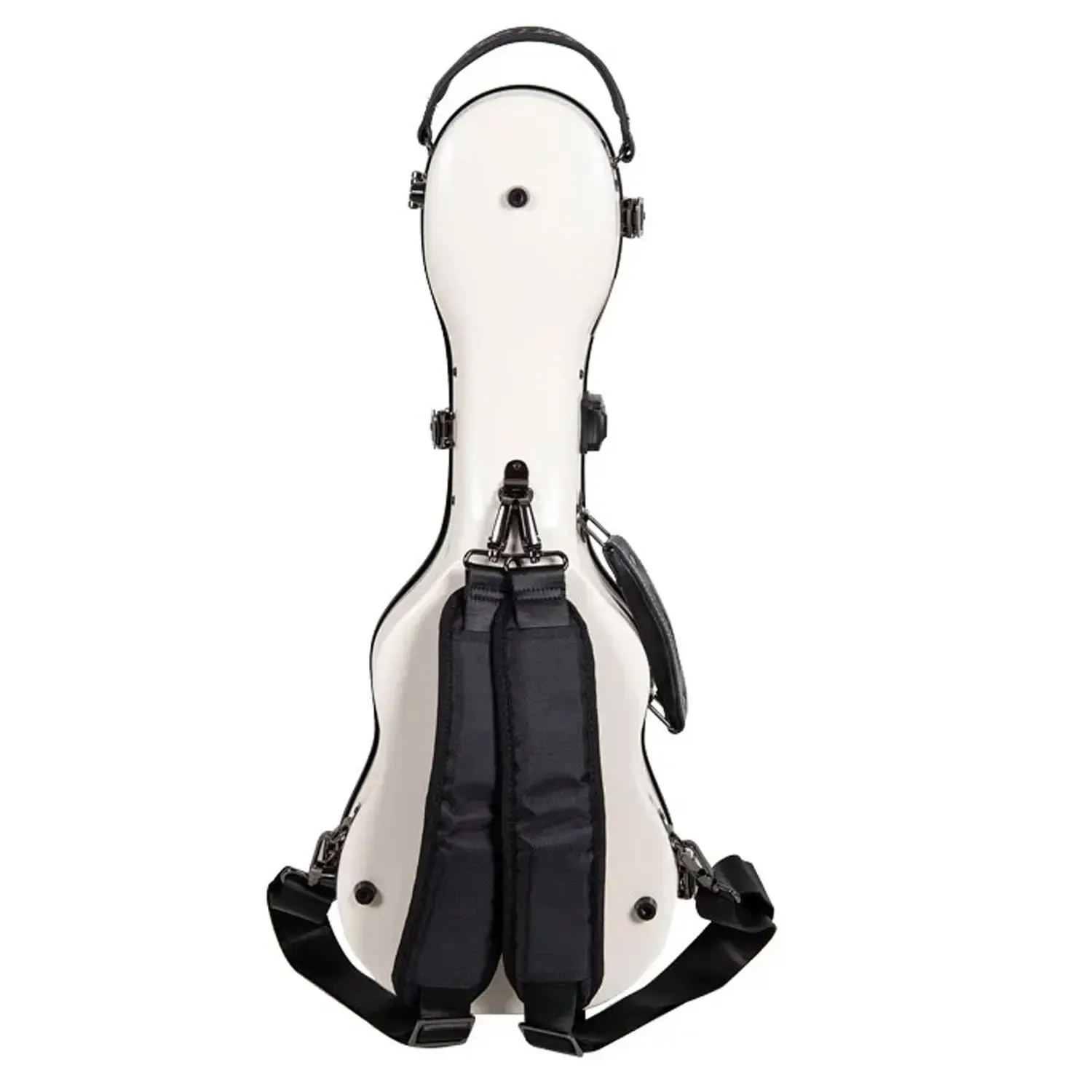 Crossrock CRF2030CU Fiberglass Concert Ukulele Case - Milk-White - Image 2