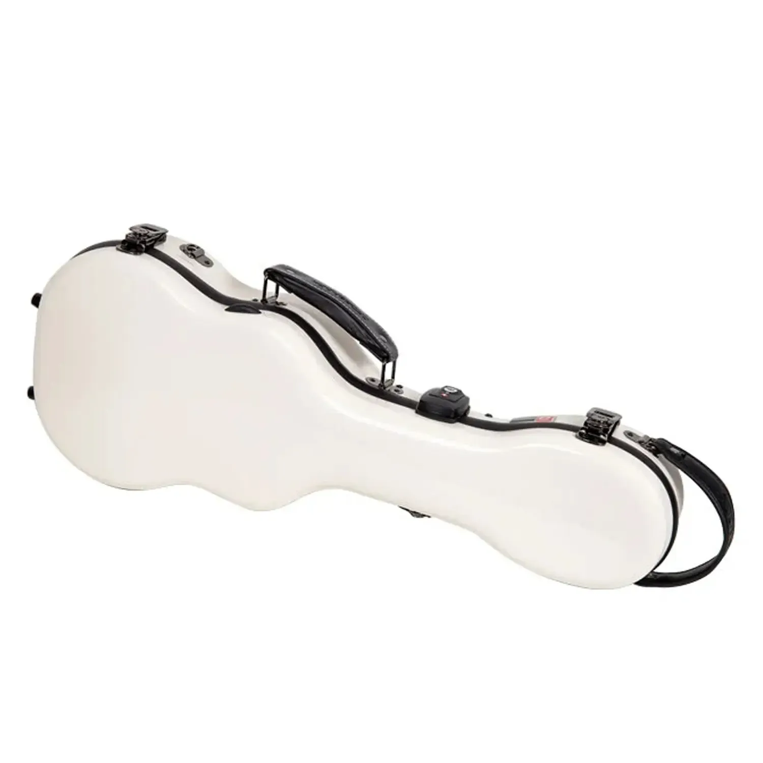 Crossrock CRF2030CU Fiberglass Concert Ukulele Case - Milk-White - Image 3