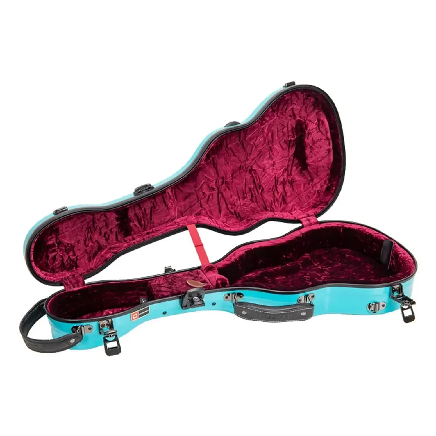 Crossrock CRF2030TU Fiberglass Tenor Ukulele Case - Mint-Blue - Image 4