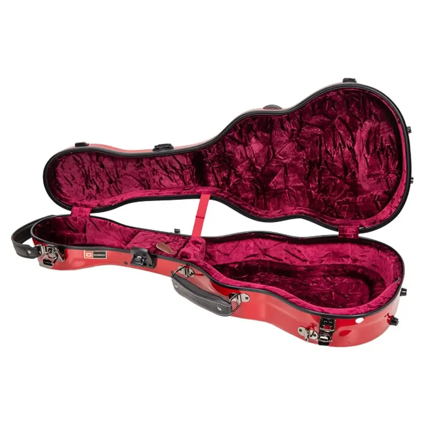 Crossrock CRF2030TU Fiberglass Tenor Ukulele Case - Red - Image 4
