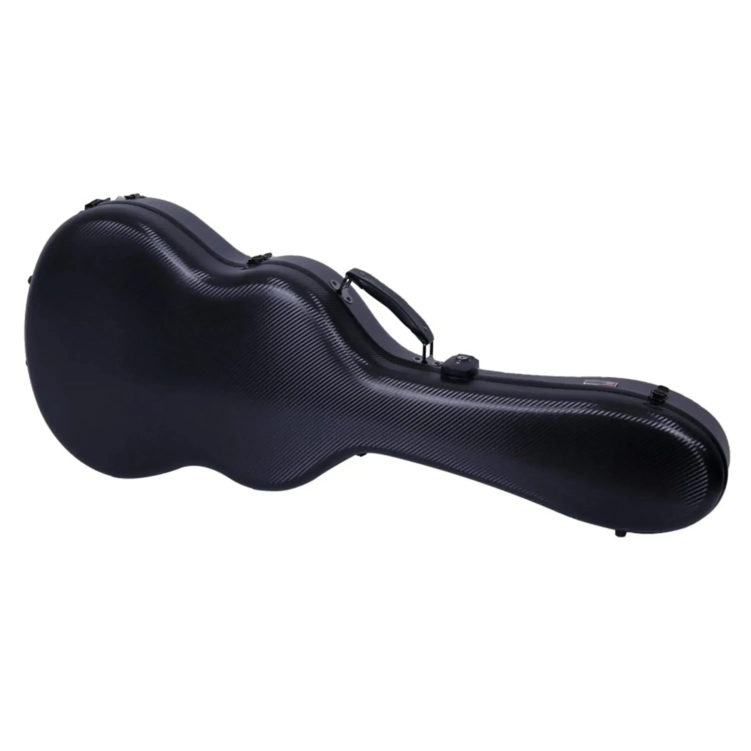 Crossrock CRF4020CBK Poly Carbonate 4/4 Guitar Case - Black
