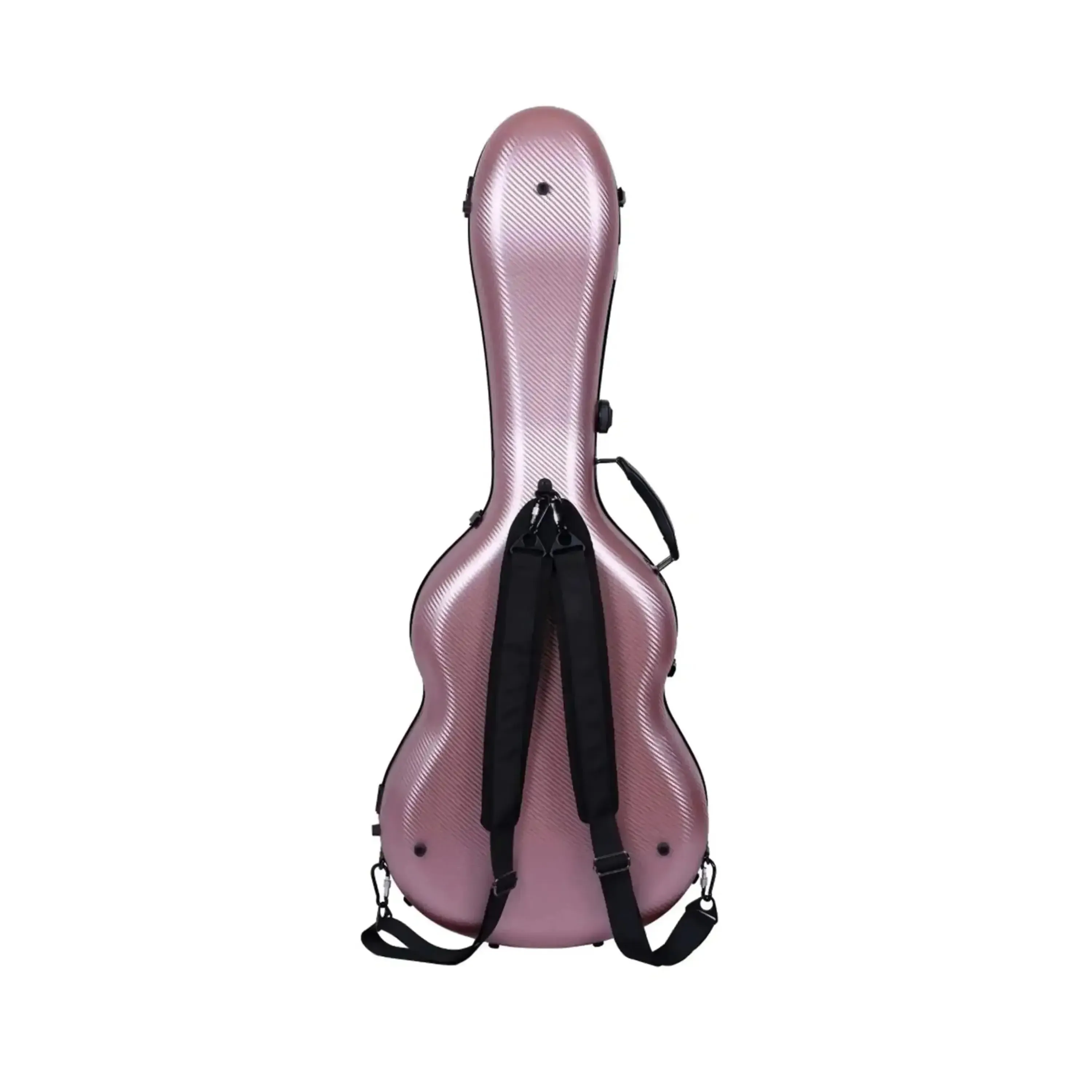 Crossrock CRF4020CRG Poly Carbonate 4/4 Guitar Case - Rose Gold - Image 2