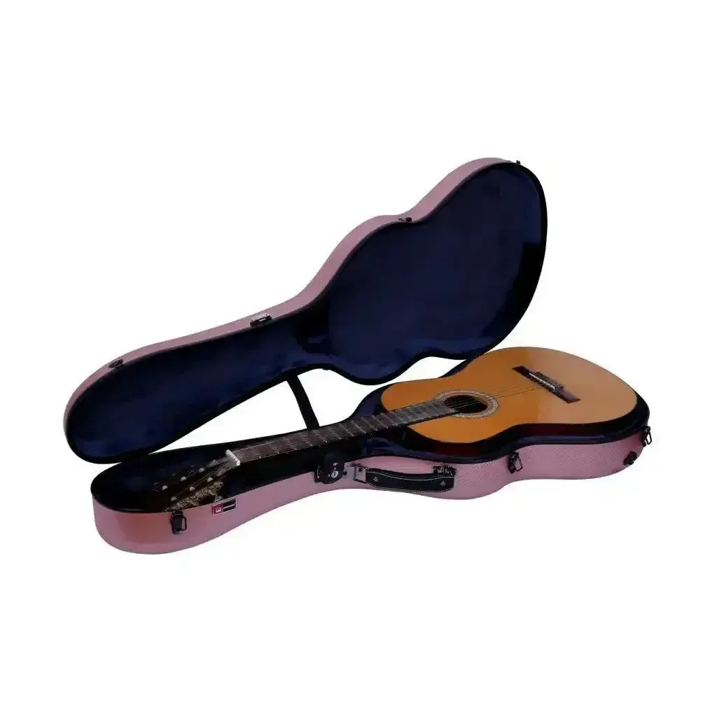 Crossrock CRF4020CRG Poly Carbonate 4/4 Guitar Case - Rose Gold - Image 3