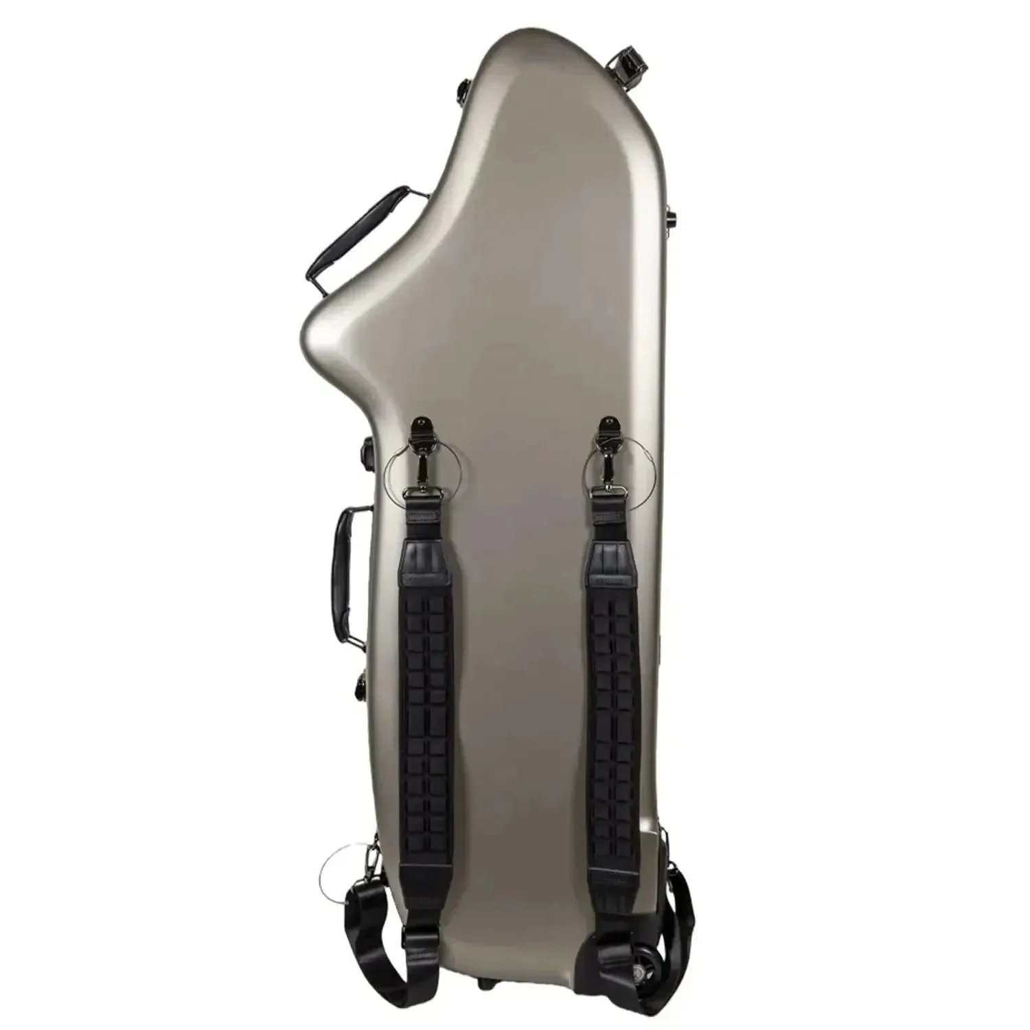 Crossrock CRF4050BS Polycarbon Baritone Saxophone Case - Champagne - Image 2