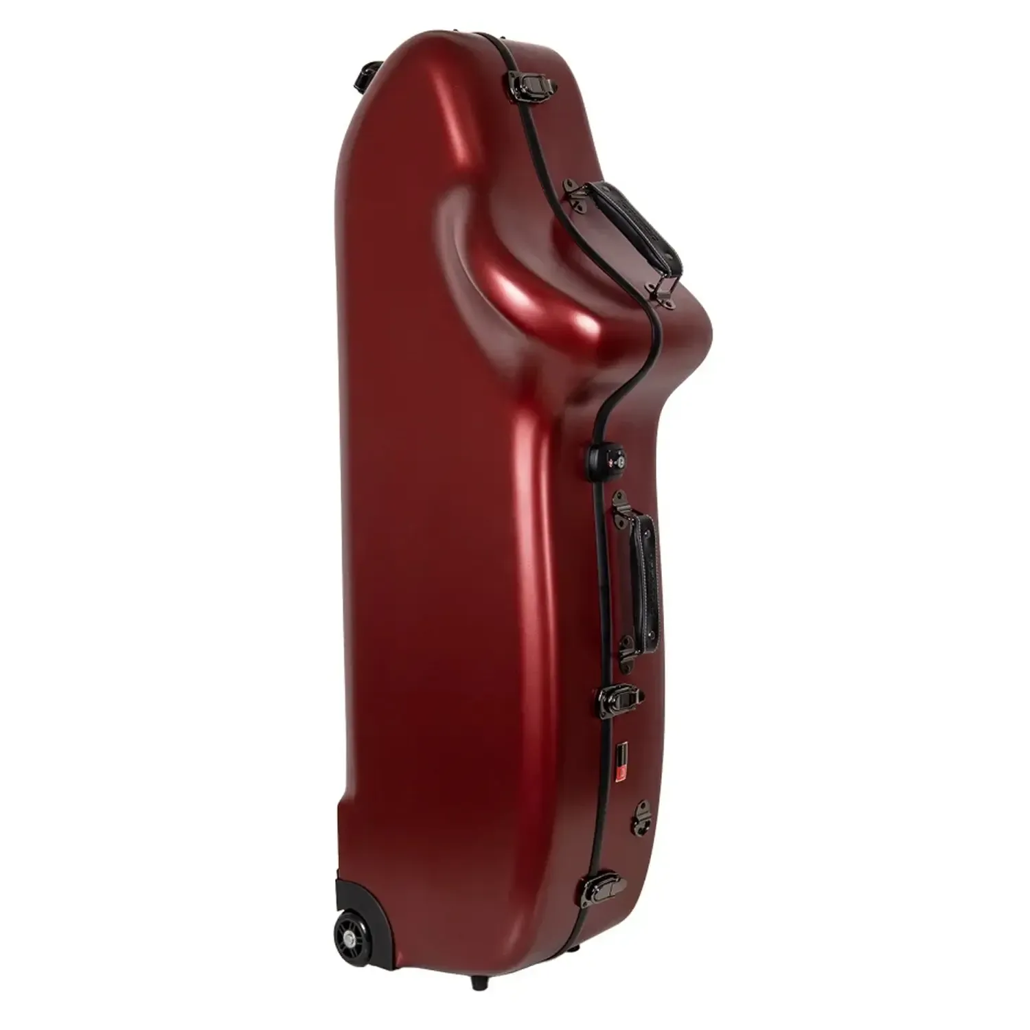 Crossrock CRF4050BS Polycarbon Baritone Saxophone Case - Red