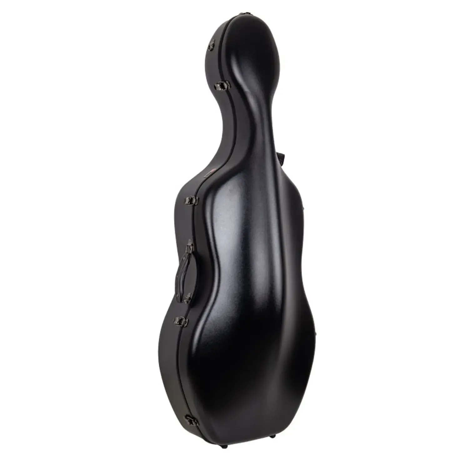 Crossrock CRF4050CEF Polycarbonate 4/4 Cello Case - Black