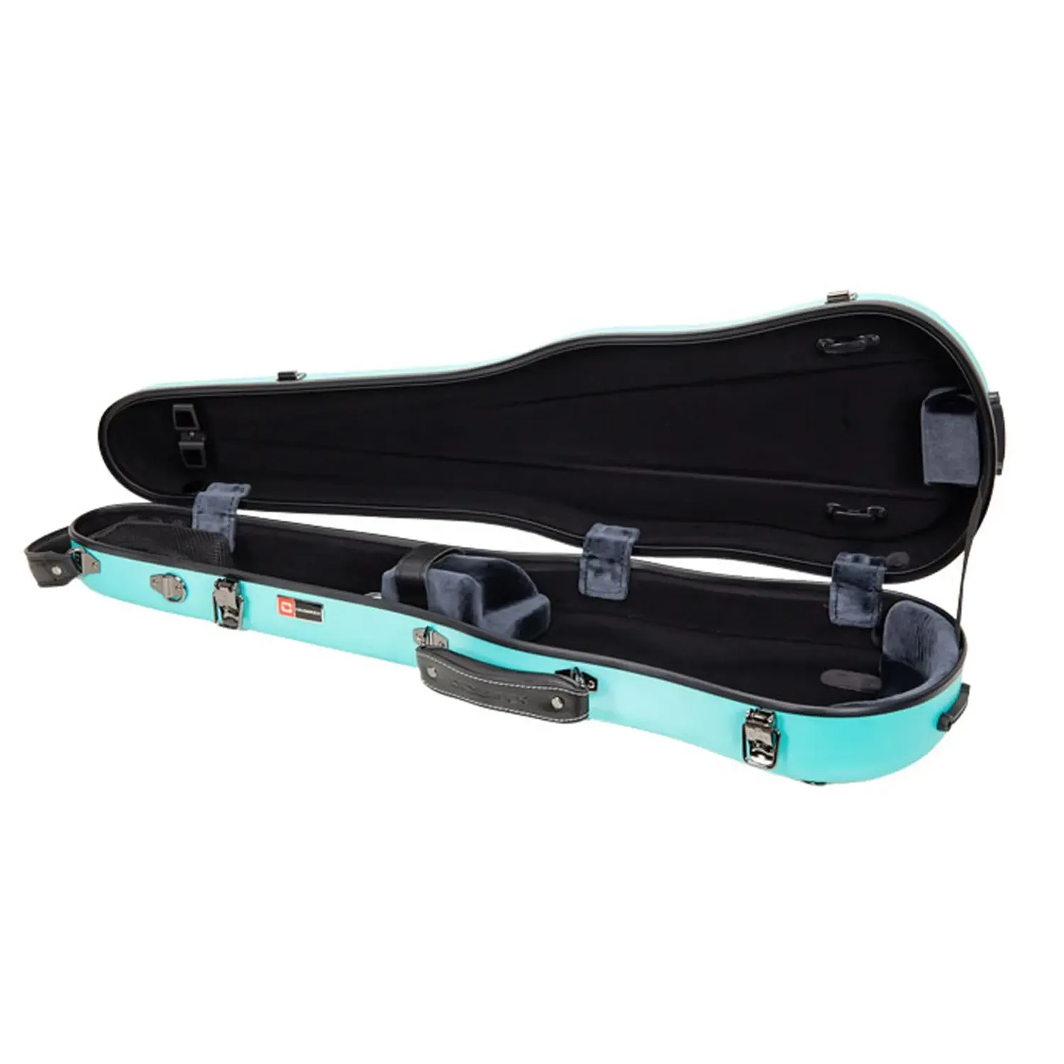 Crossrock CRF4050VF Polycarbonate 4/4 Violin Case - Mint-Blue - Image 4