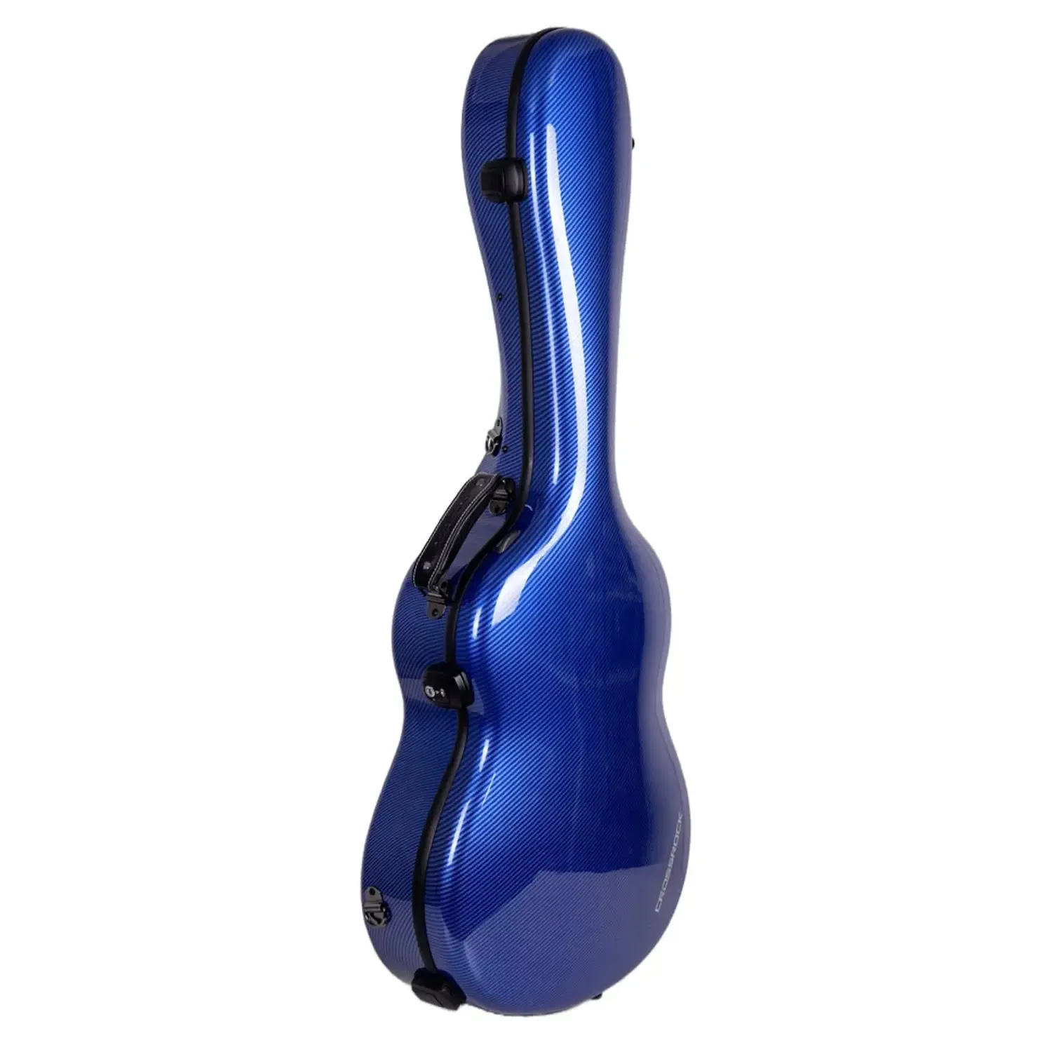 Crossrock CRF5030C Ultra-Light Fiberglass Flamenco Classical Guitar Case - Blue