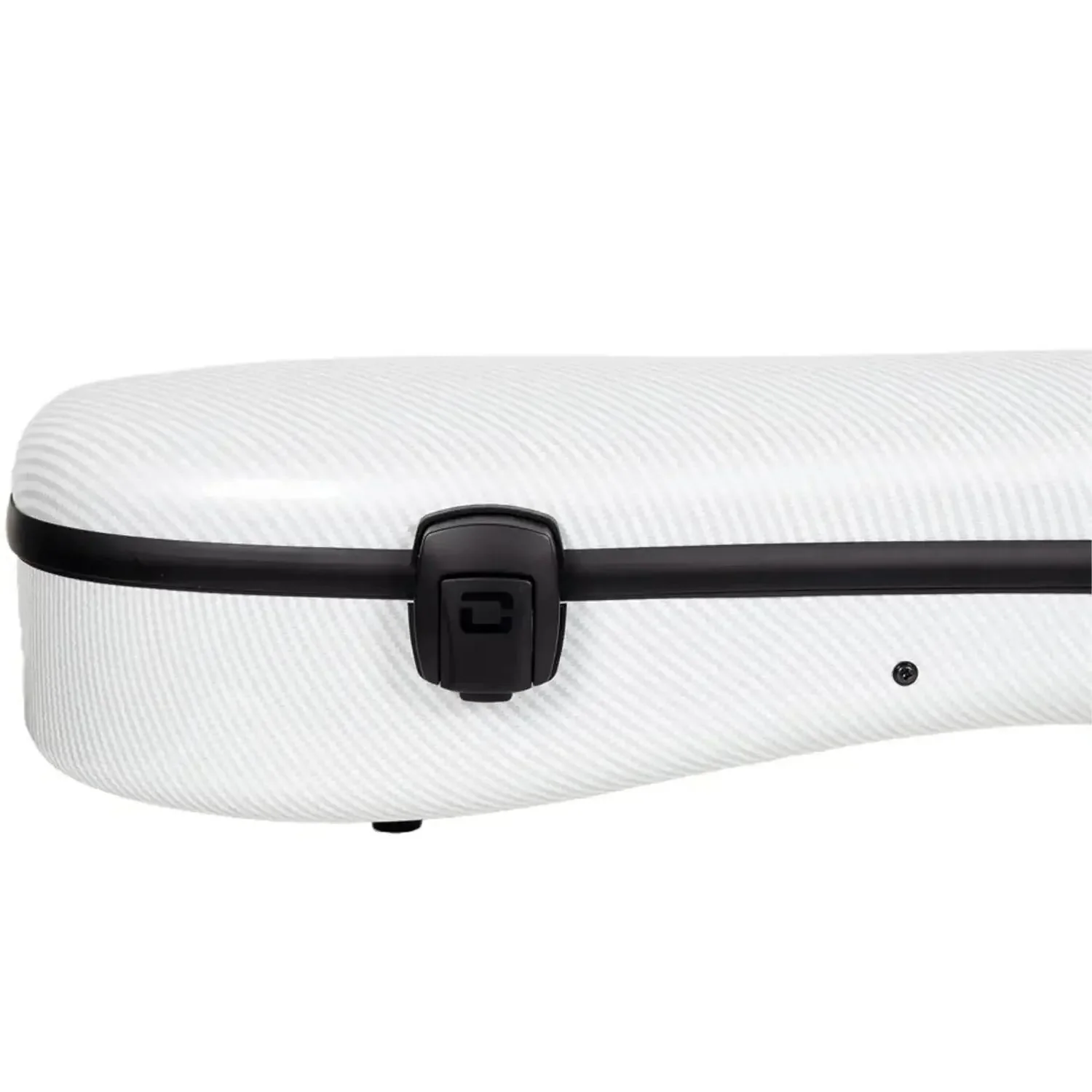 Crossrock CRF5030C Ultra-Light Fiberglass Flamenco Classical Guitar Case - White - Image 7