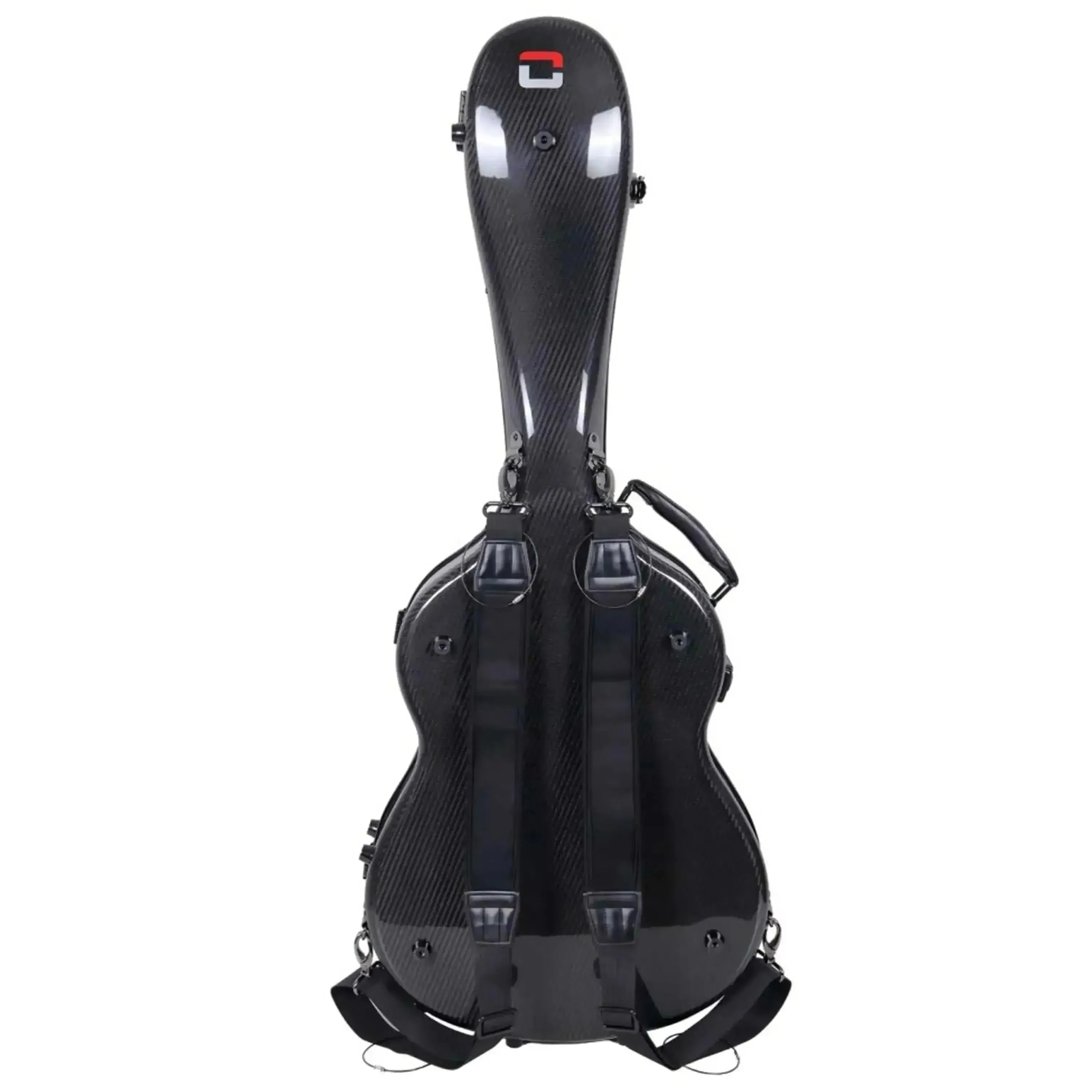 Crossrock CRF6030CBK Air Carbon 4/4 Classical Guitar Case - Black - Image 2