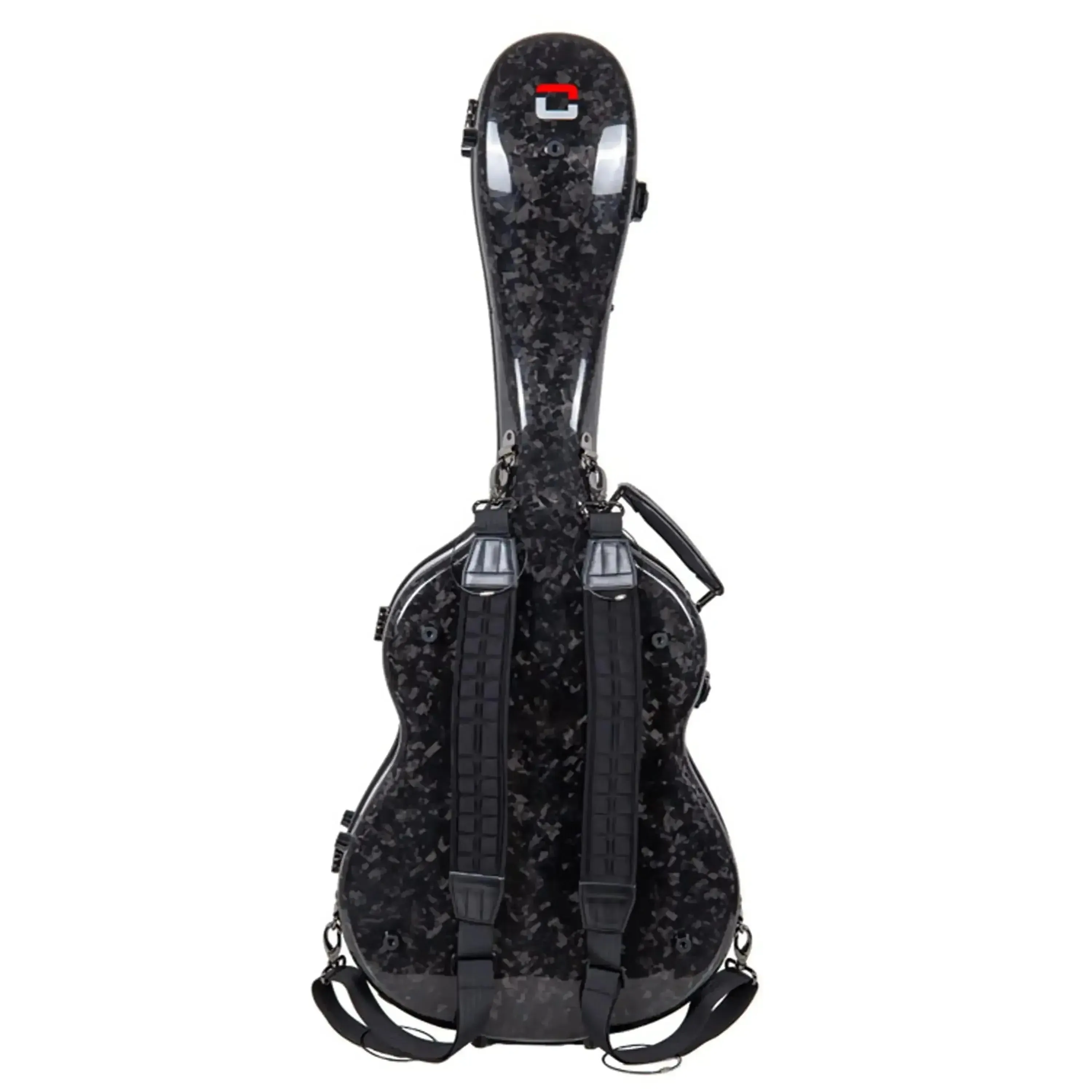 Crossrock CRF6030CBM Air Carbon 4/4 Classical Guitar Case - Black Marble - Image 2