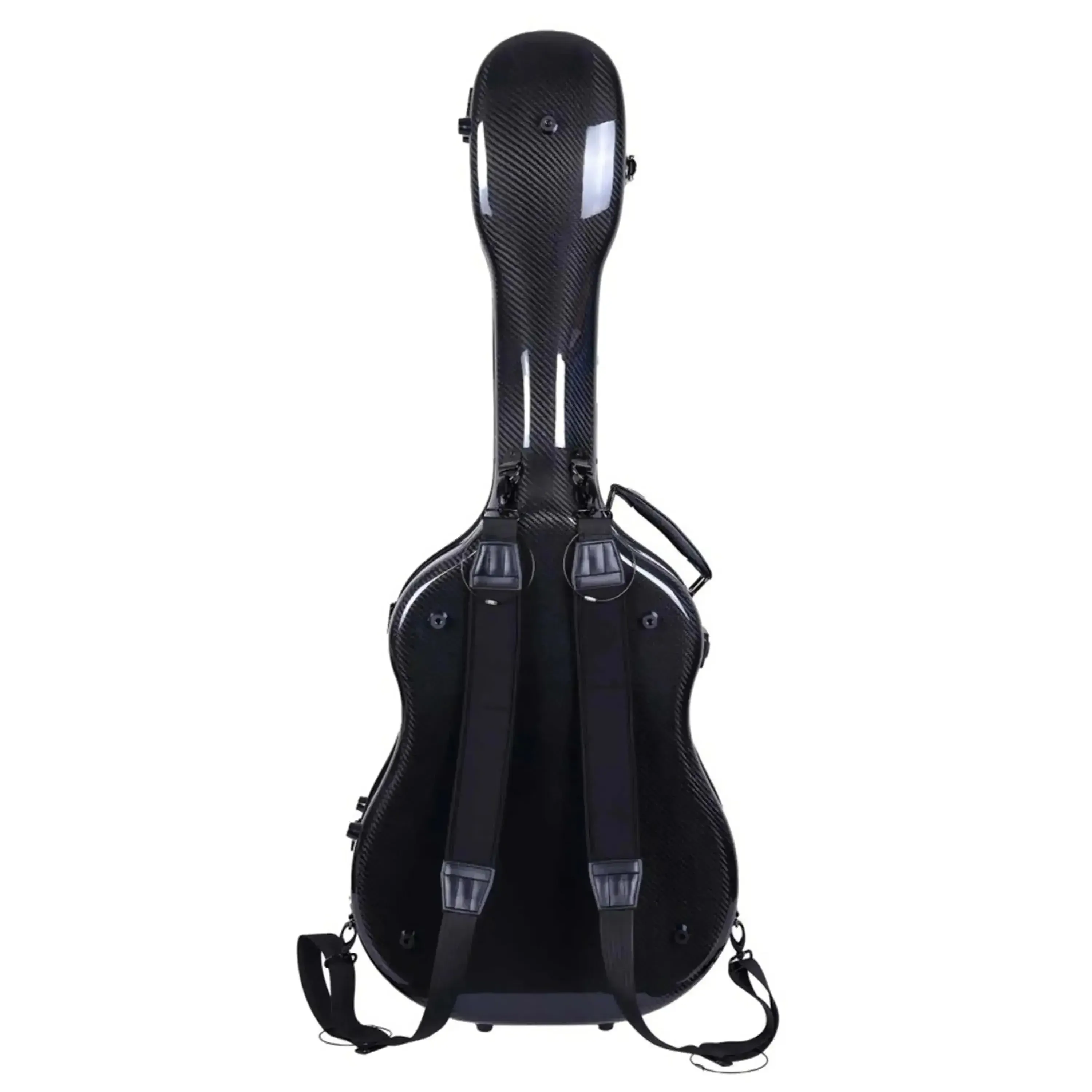 Crossrock CRF6030DBK Air Carbon Dreadnought Guitar Case - Black - Image 2