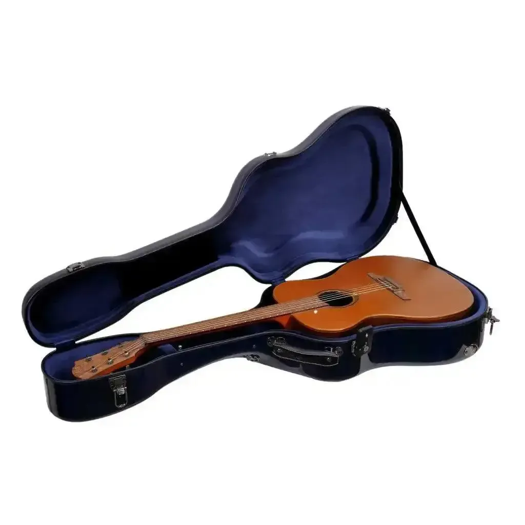 Crossrock CRF6030DBL Air Carbon Dreadnought Guitar Case - Blue - Image 4