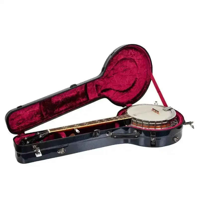 Crossrock CRF6030MBJBL Air Carbon Masterstone Resonator Banjo Case - Blue - Image 4