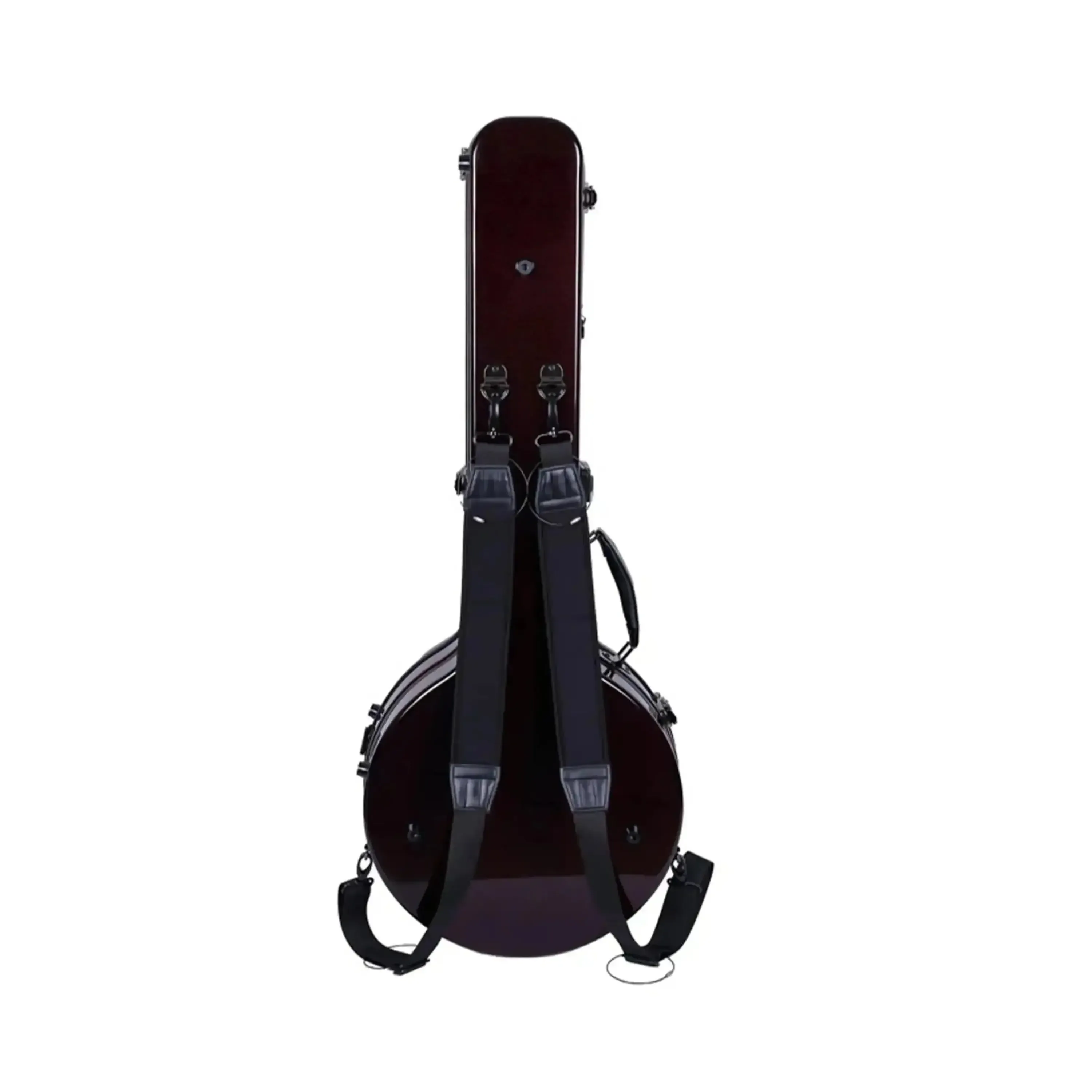 Crossrock CRF6030MBJRD Air Carbon Masterstone Resonator Banjo Case - Red - Image 2