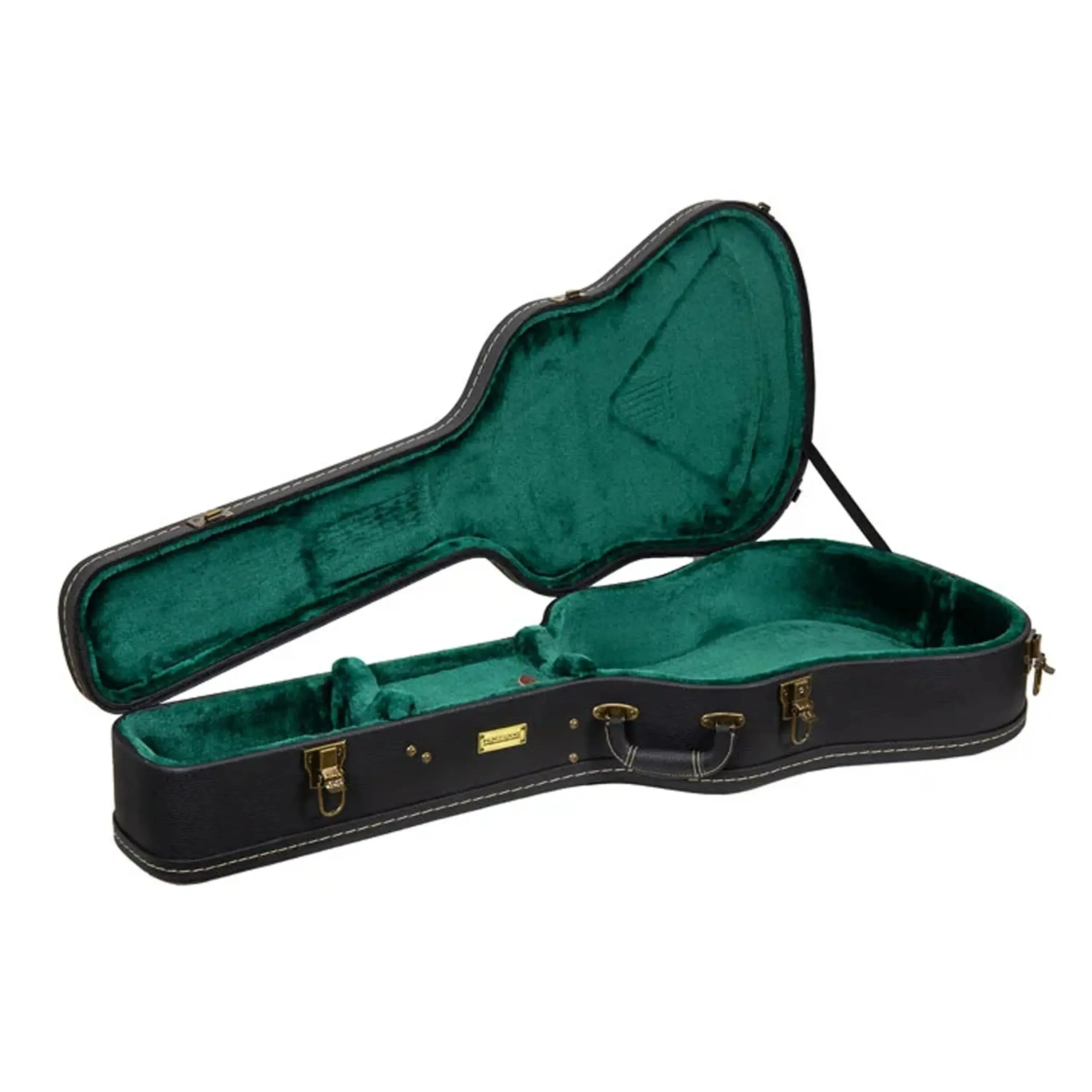 Crossrock CRW520D28 Designer Series Dreadnought Guitar Case - Black - Image 3