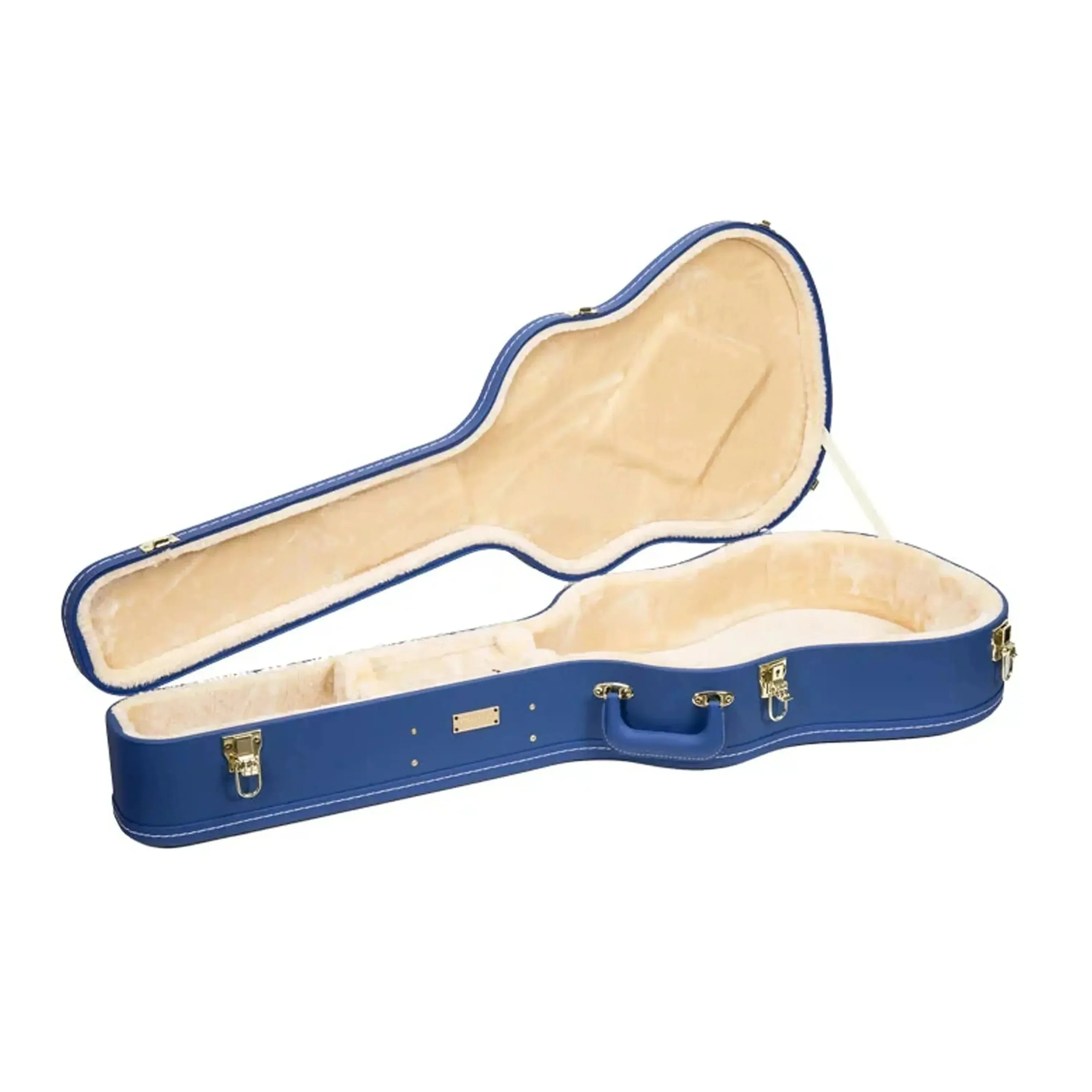 Crossrock CRW520D Designer Series Jumbo Dreadnought Guitar Case - Vibrant-Blue - Image 2