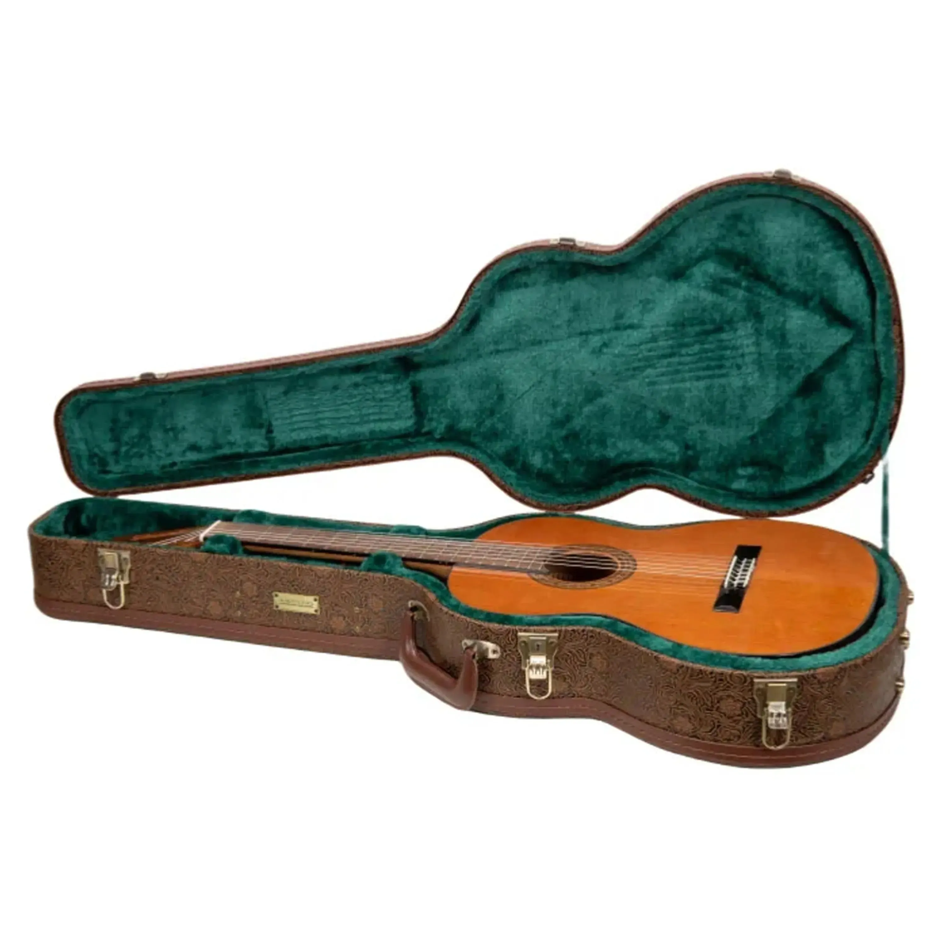 Crossrock CRW530C Classical Guitar Case - Blossom Brown - Image 3