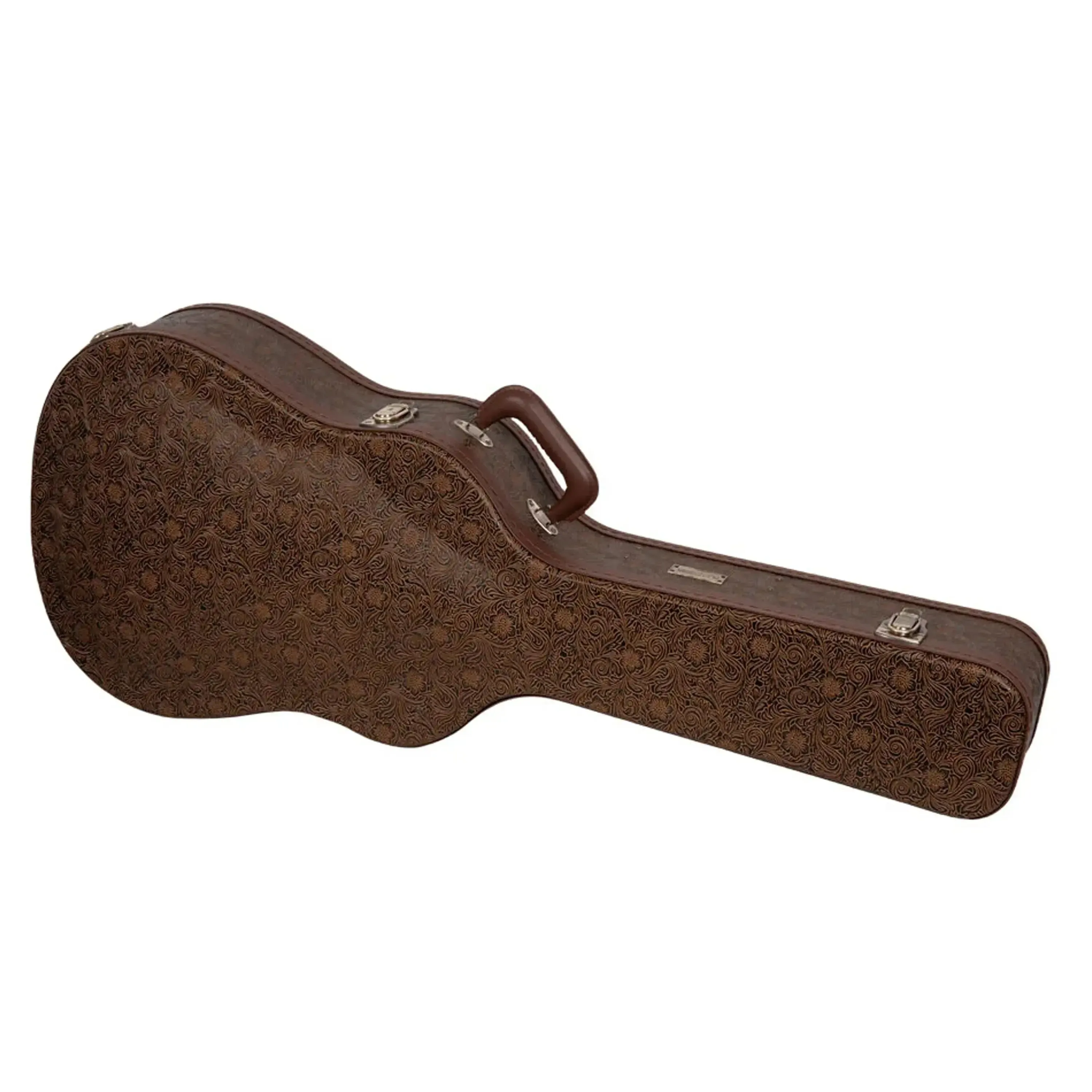 Crossrock CRW530D28 Wood Vintage Flora Dreadnought Guitar Case