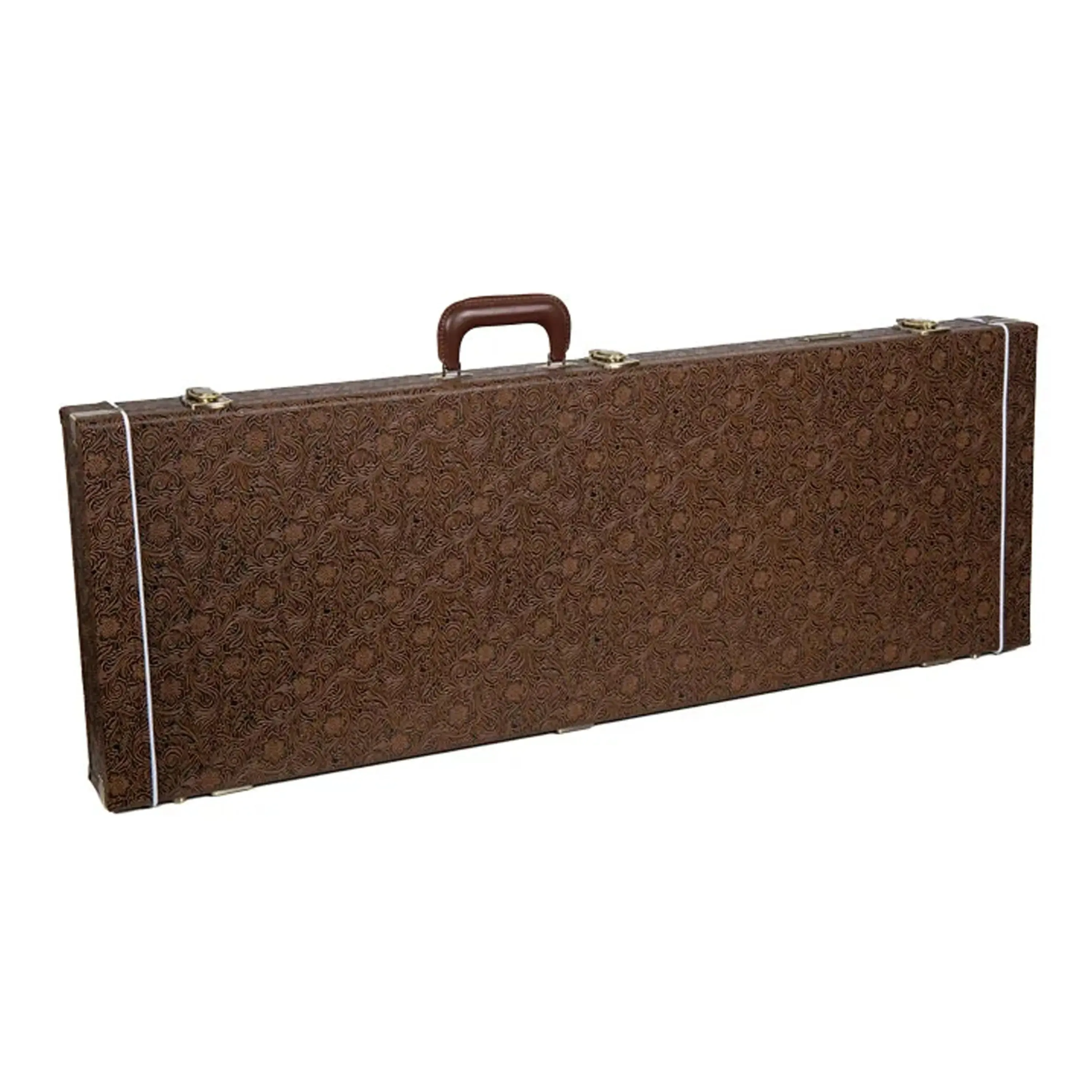 Crossrock CRW530E Fender Strat/Tele Style Electric Guitar Case - Blossom Brown