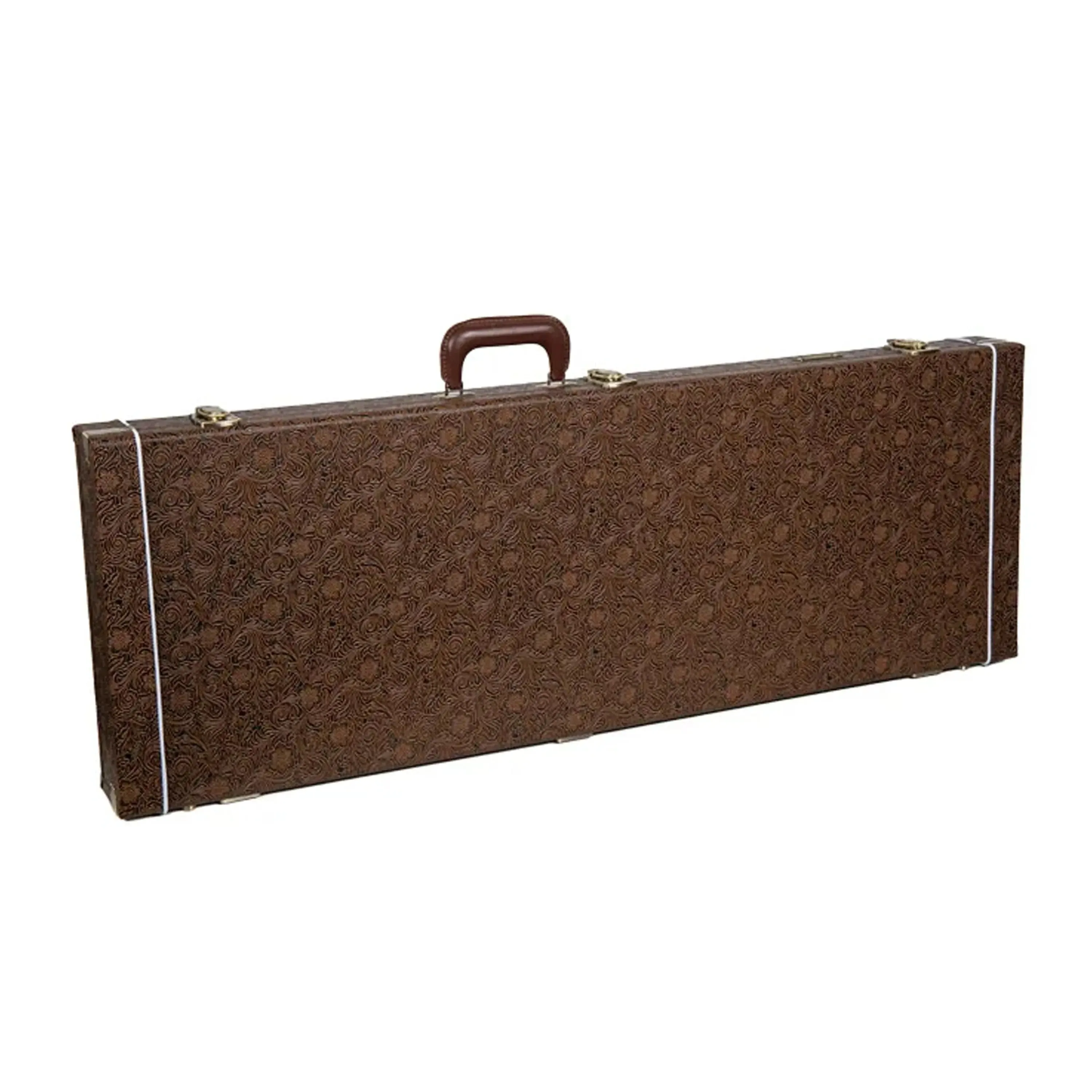 Crossrock CRW530JM Jazzmaster/Jaguar Style Electric Guitar Case - Blossom Brown