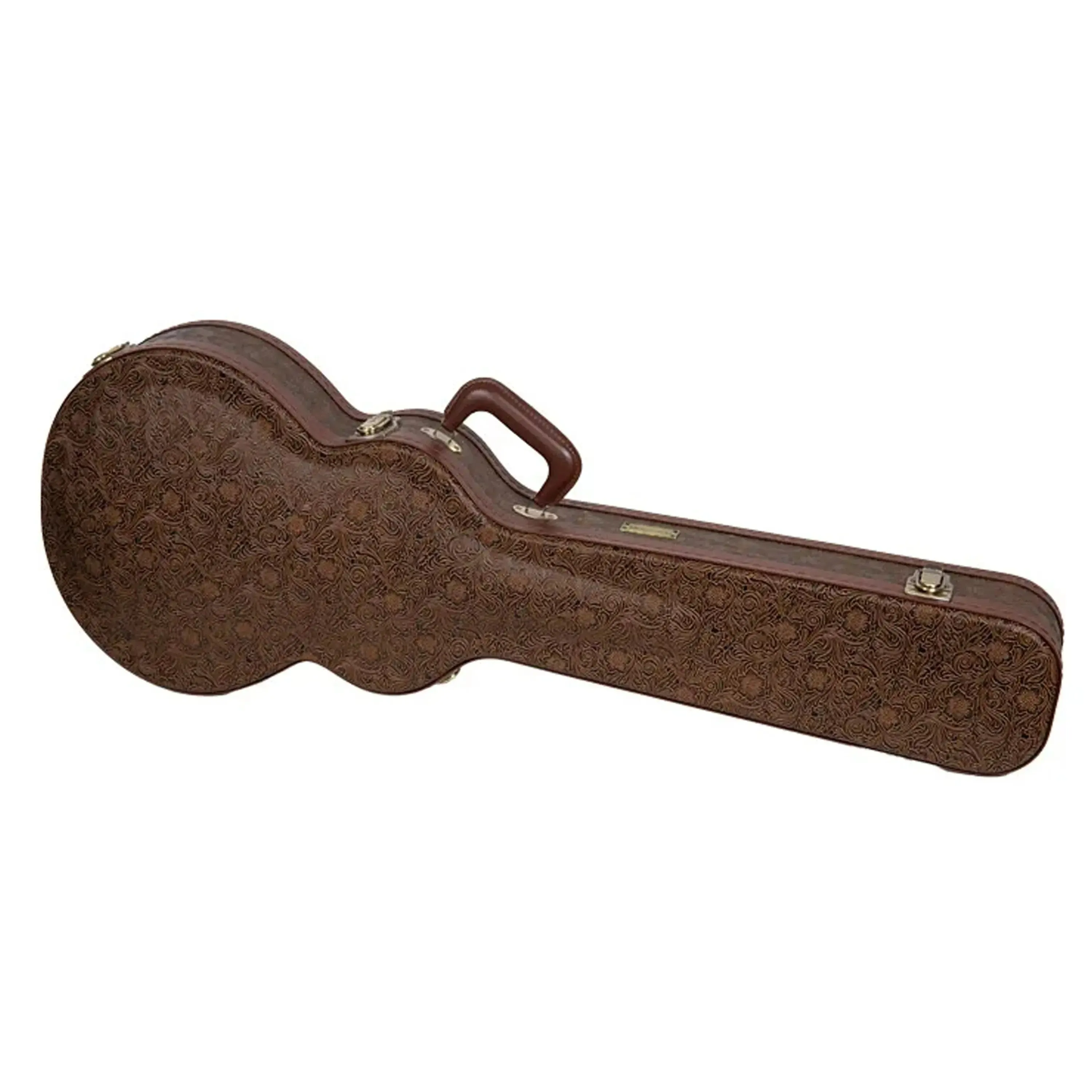Crossrock CRW530L Les Paul Style Electric Guitar Case - Blossom Brown
