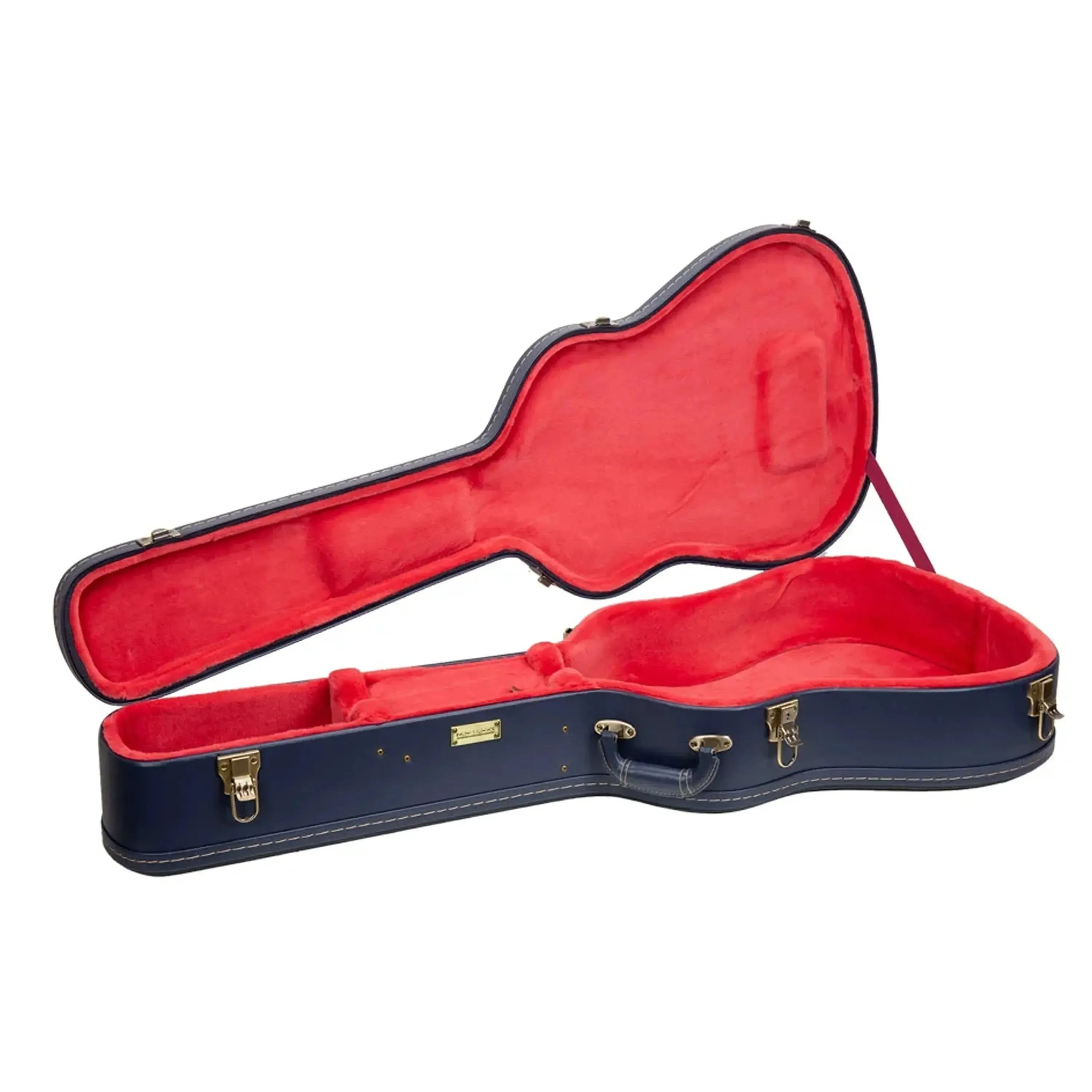 Crossrock CRW630C Wooden Classical Guitar Case - Ocean-Blue - Image 3